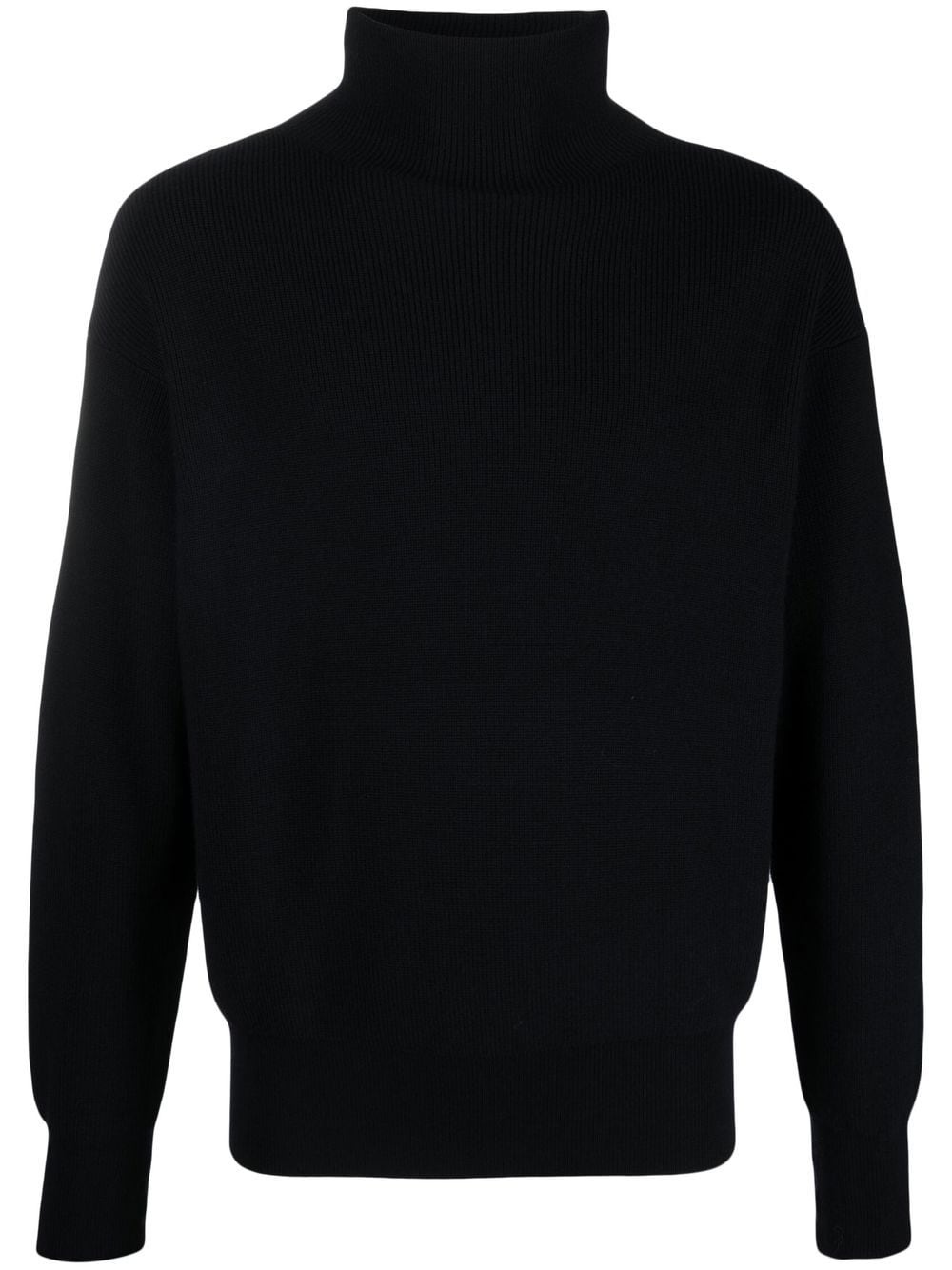 merino wool roll-neck jumper - 1