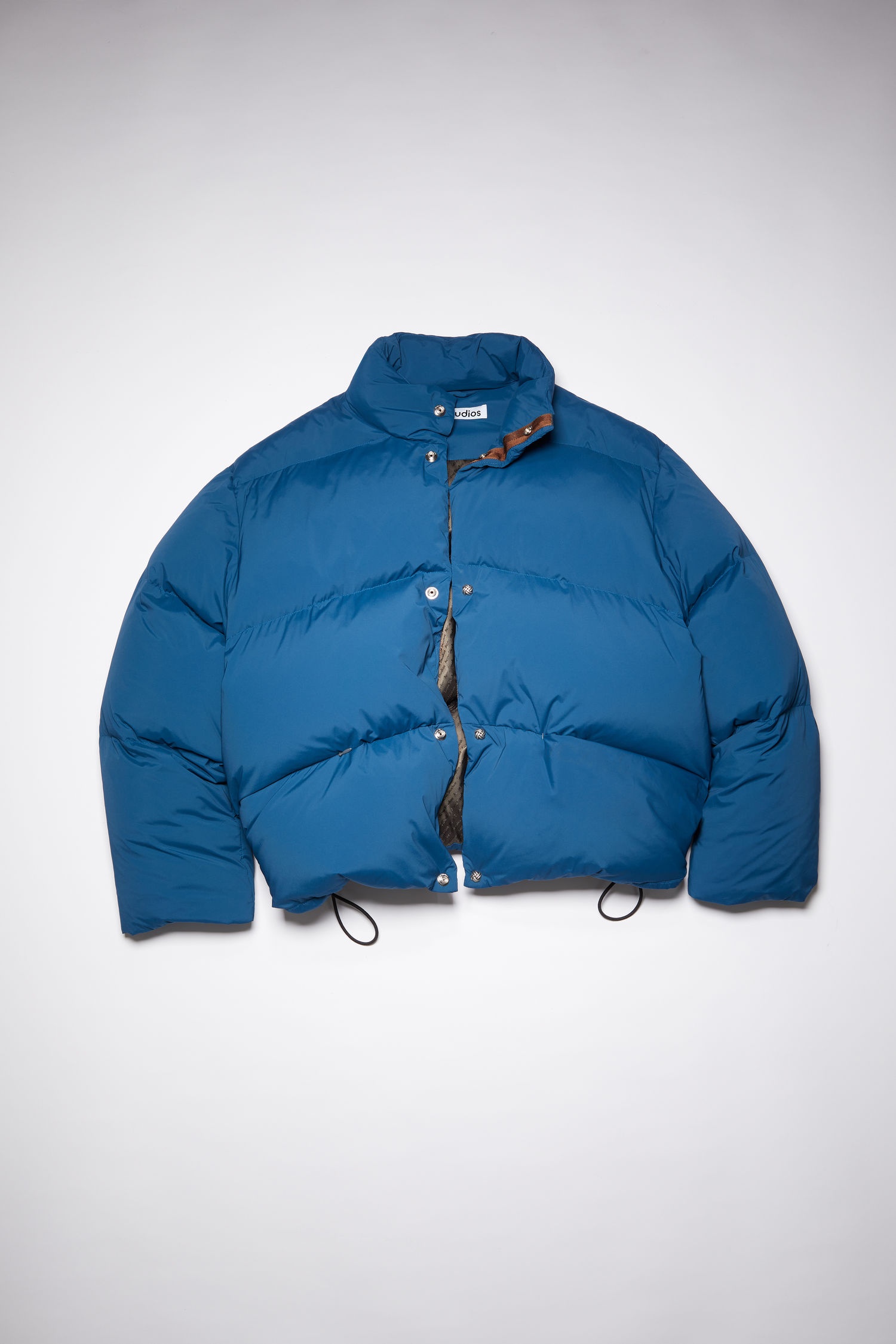 Down puffer coat - Teal blue - 5