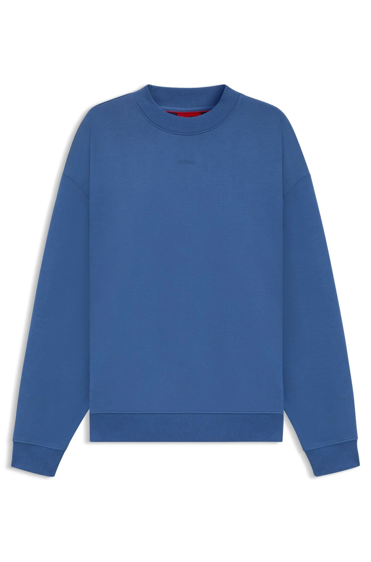RELAXED-FIT SWEATSHIRT IN COTTON TERRY WITH LOGO PRINT - 1