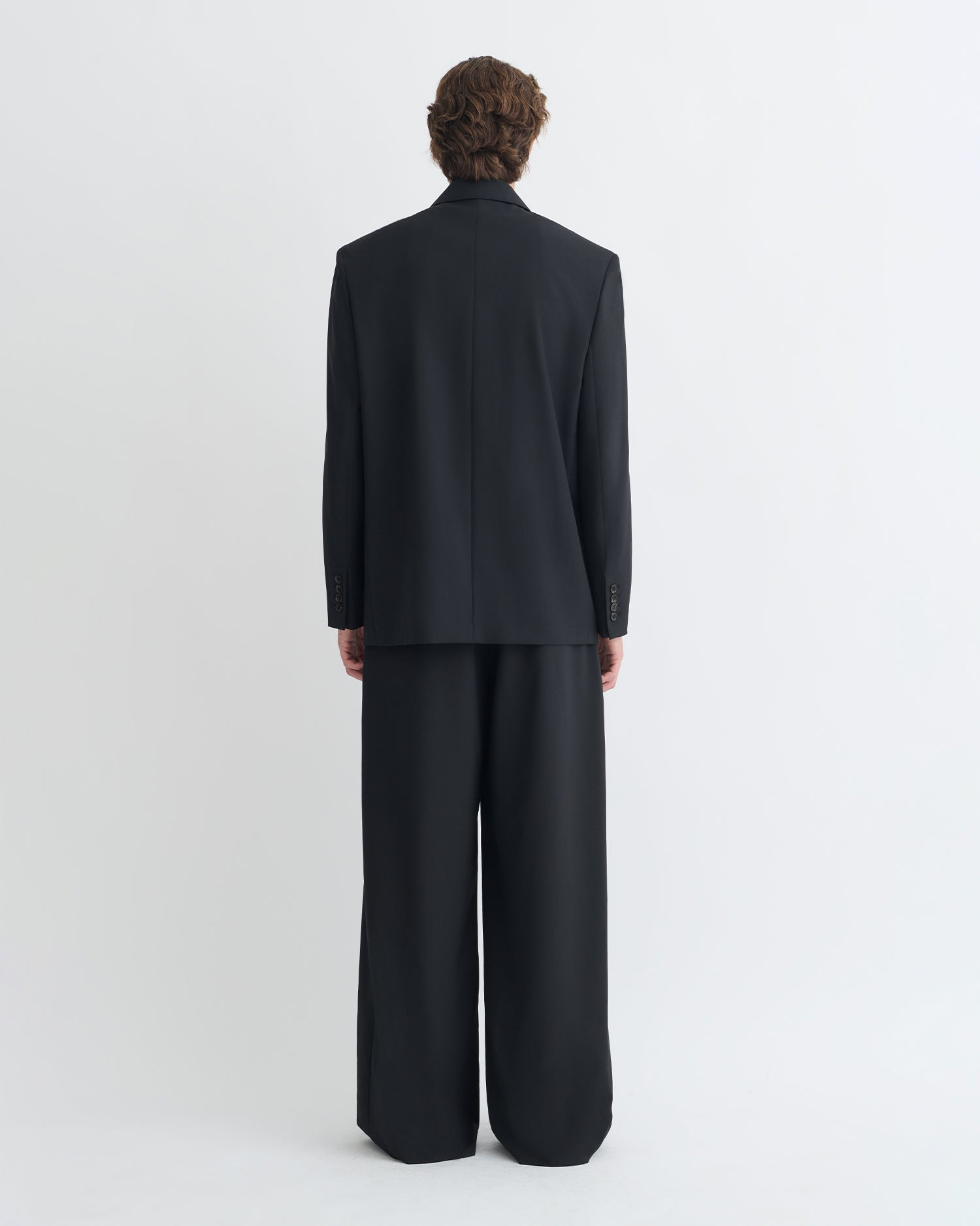 Pleated Wide-Leg Pants - 3