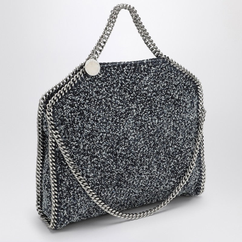 Stella Mccartney Falabella Bouclé Blue Mélange Bag Women - 2