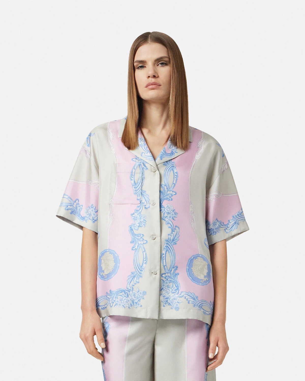 Cameo Silk Shirt - 4
