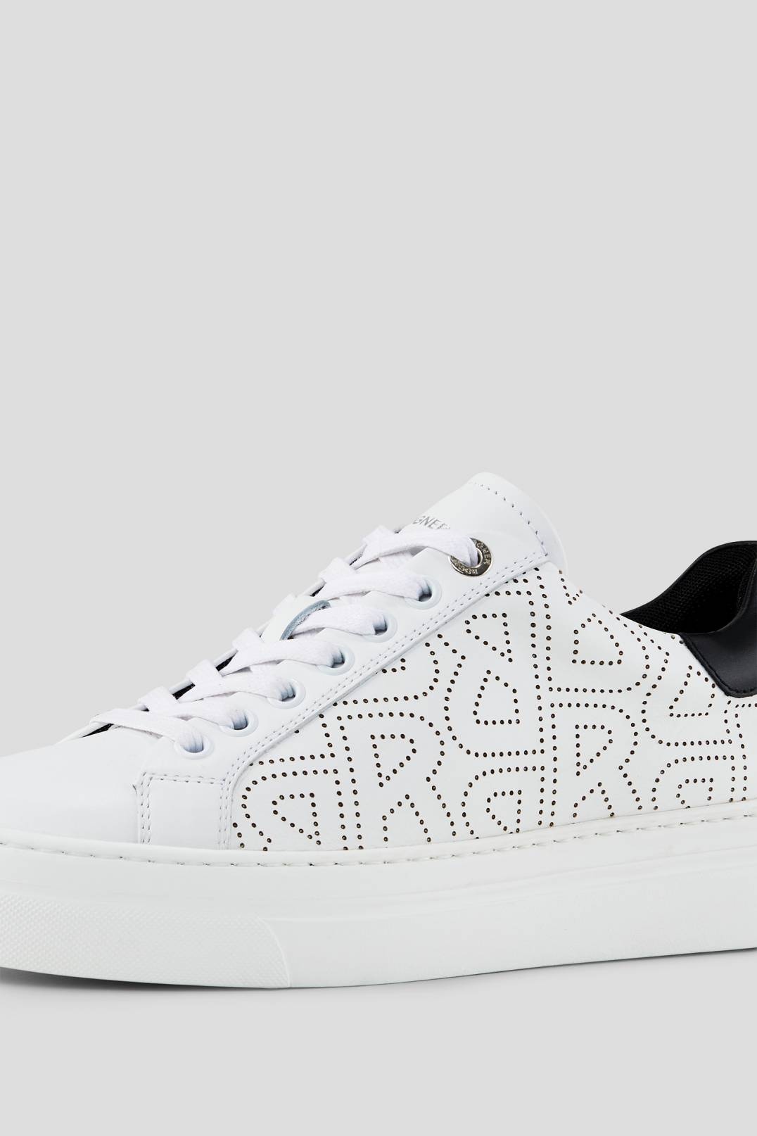 BARCELONA SNEAKERS IN WHITE/BLACK - 4