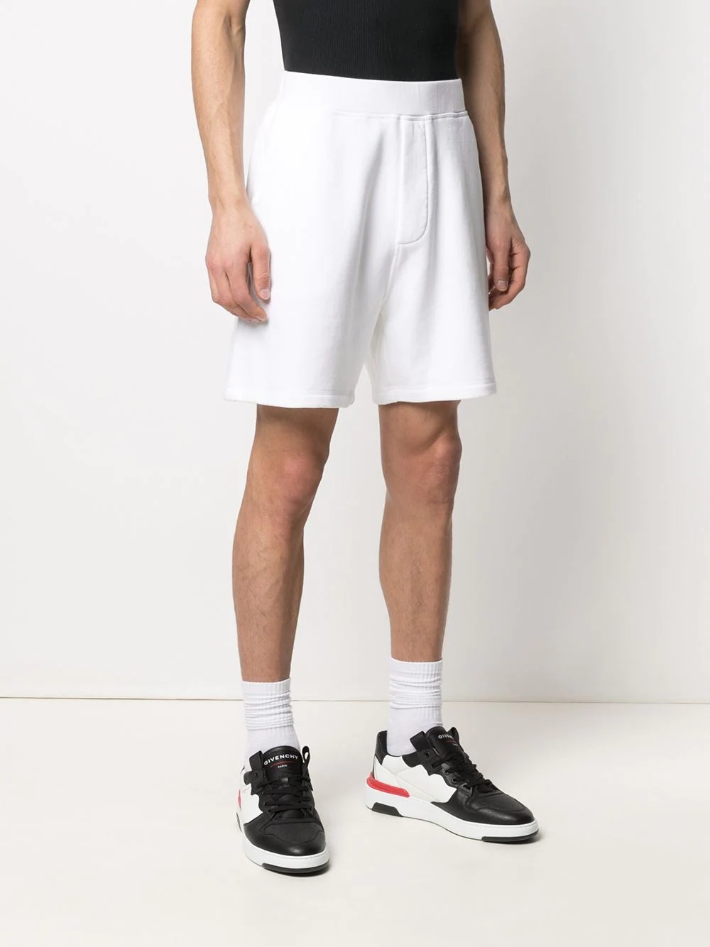 Icon knee-length track shorts - 3