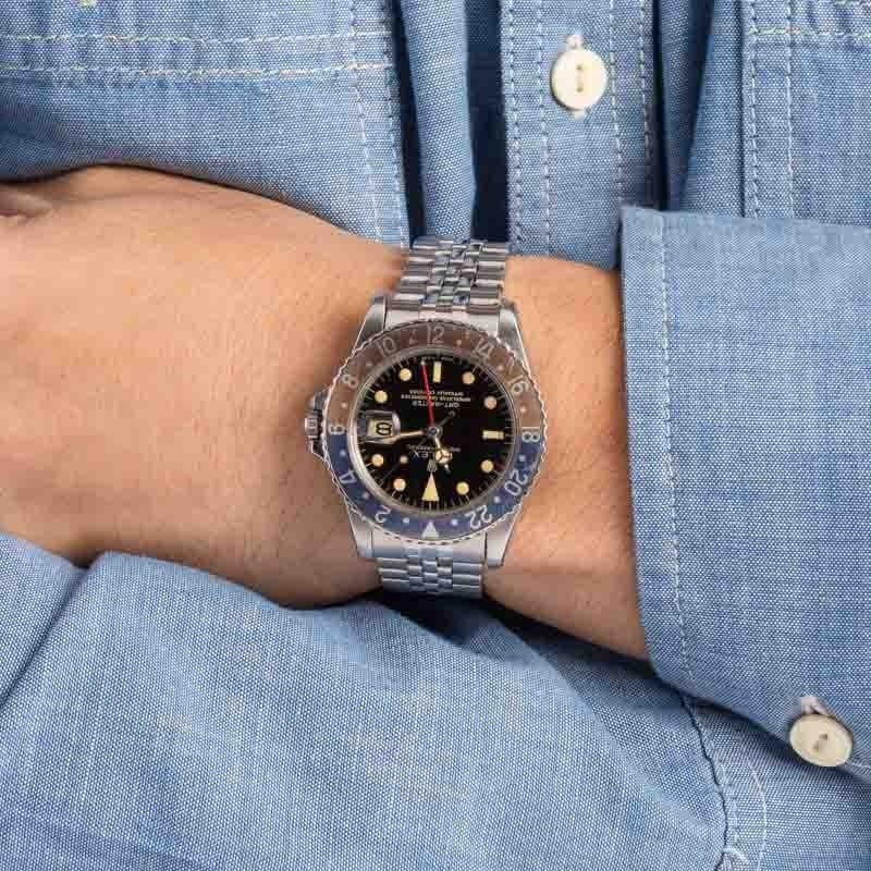 Rolex GMT-Master Ref 1675 Vintage Pepsi - 9