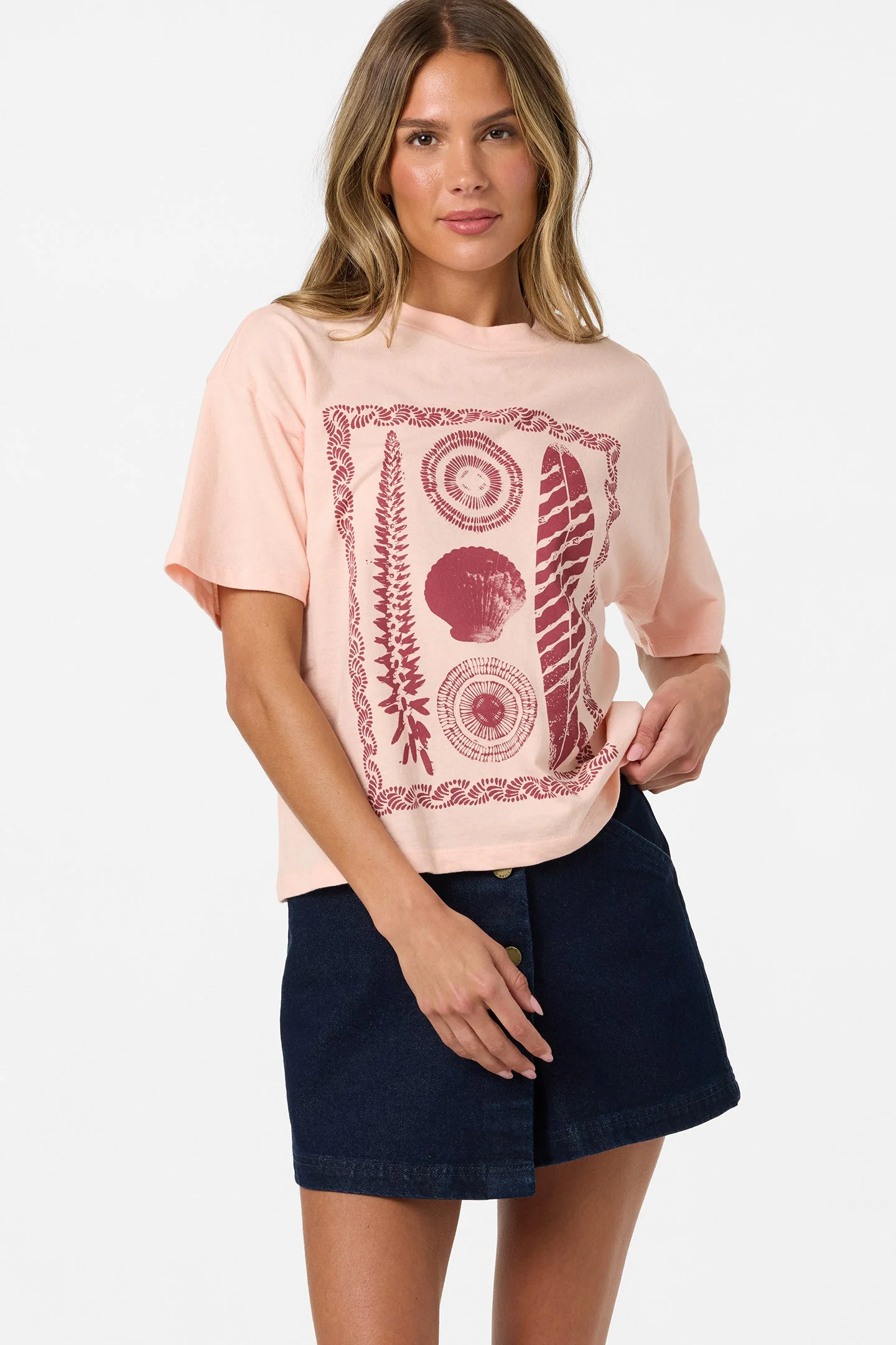 Calico Easy Tee - 1