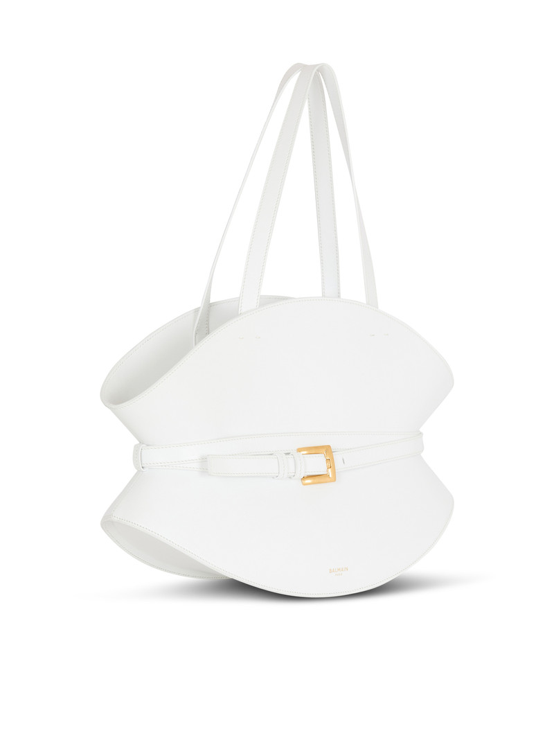 Medium Shuffle bag in calfskin leather 3
