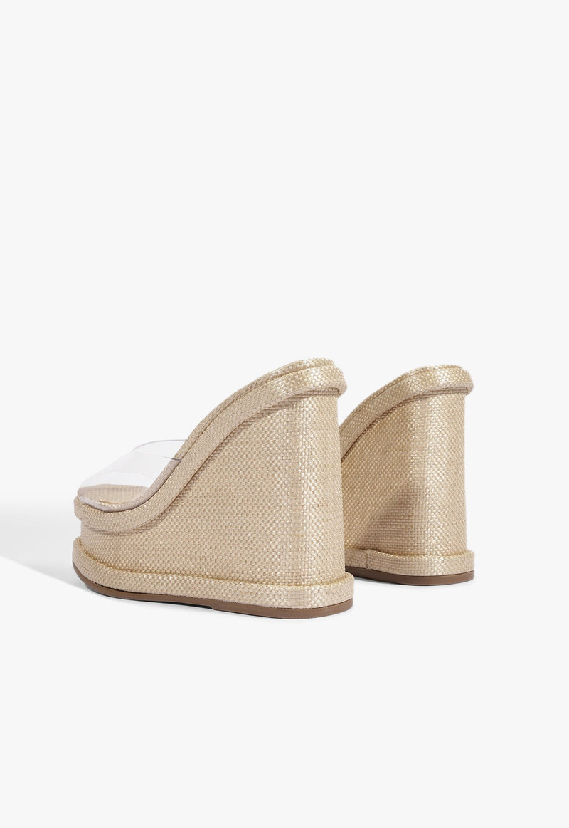 Dalle Vinyl Wedge Sandal 3