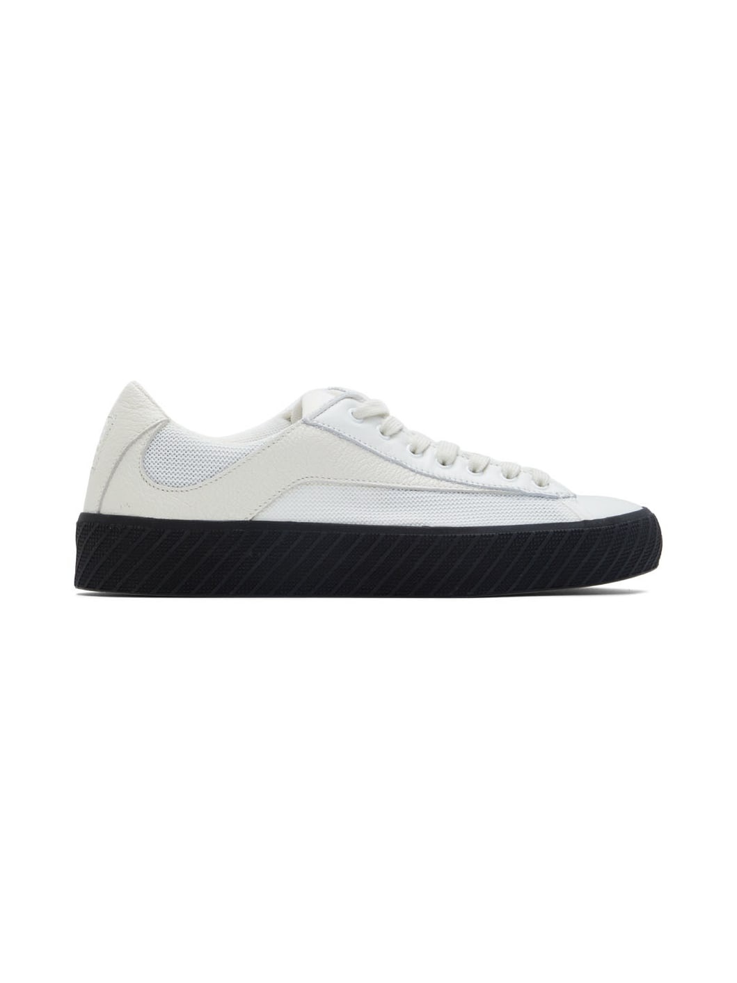 Off-White & Black Rodina Low-Top Sneakers - 1