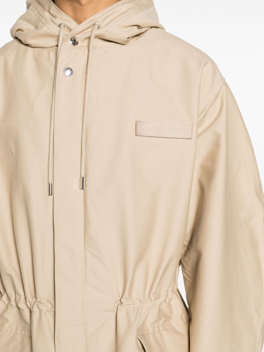 Le Parka Marrone hooded coat - 5