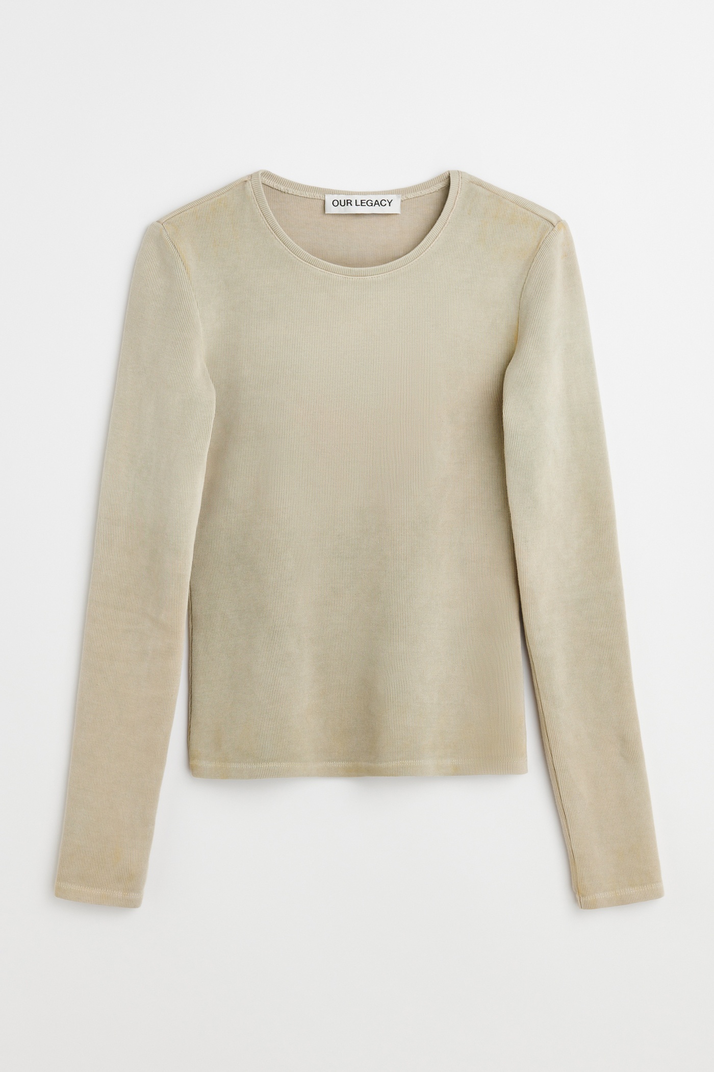 Super Slim Longsleeve Attic Wash Athletic Rib - 1
