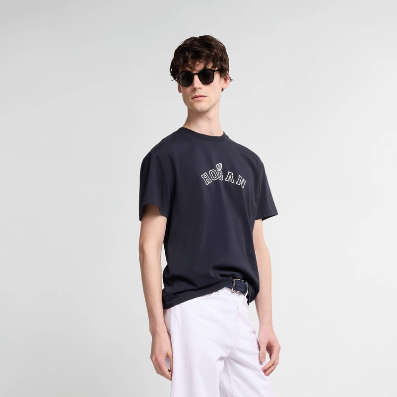 Round-neck T-shirt in jersey 7
