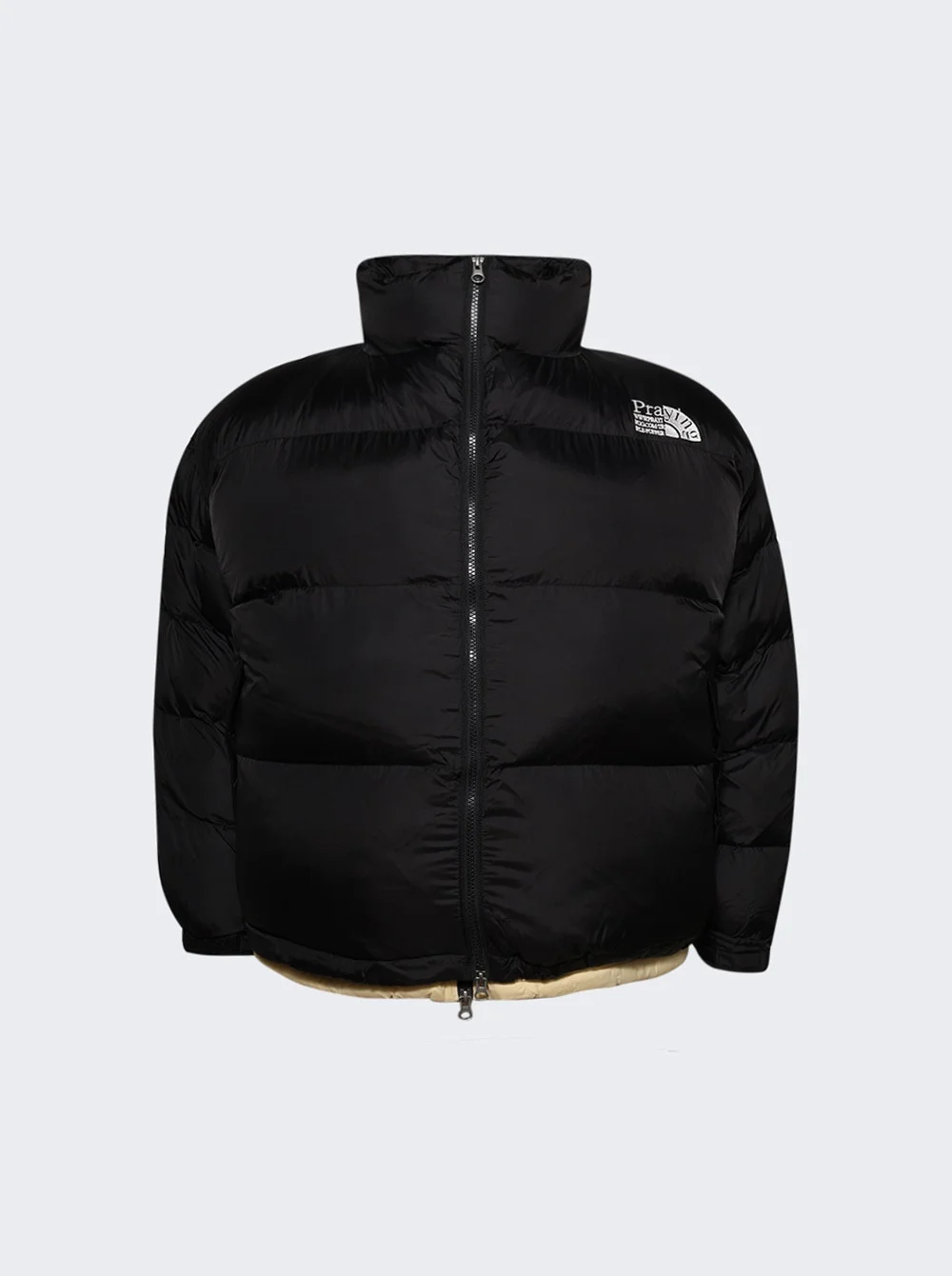 Triple Puffer Jacket Grey - 1