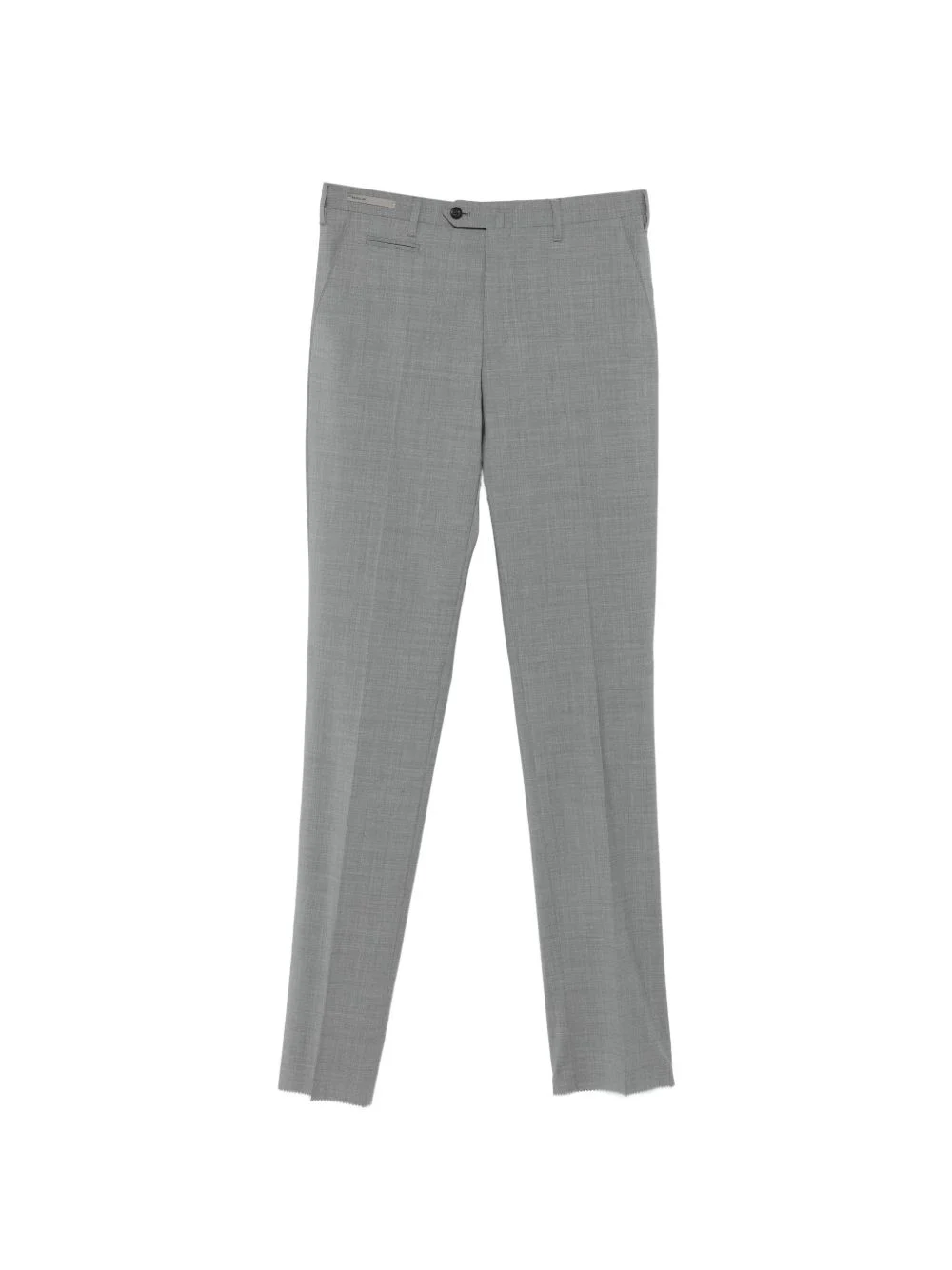 tailored grey trousers - 1