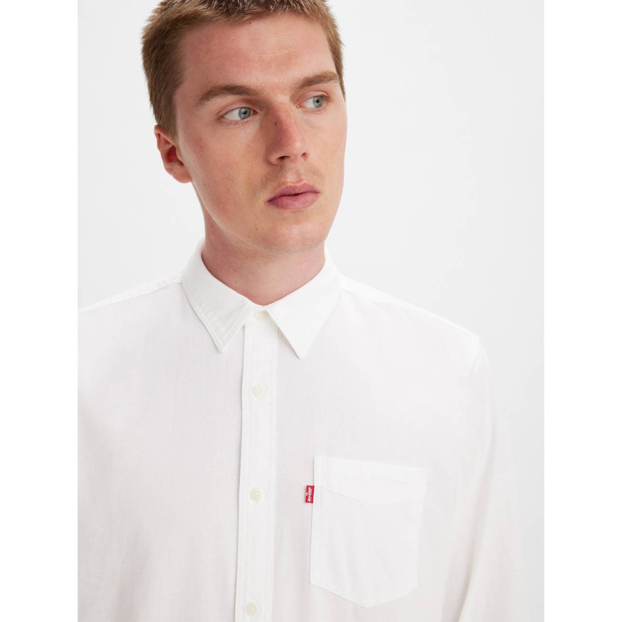 SUNSET ONE POCKET BUTTON-UP SHIRT - 5