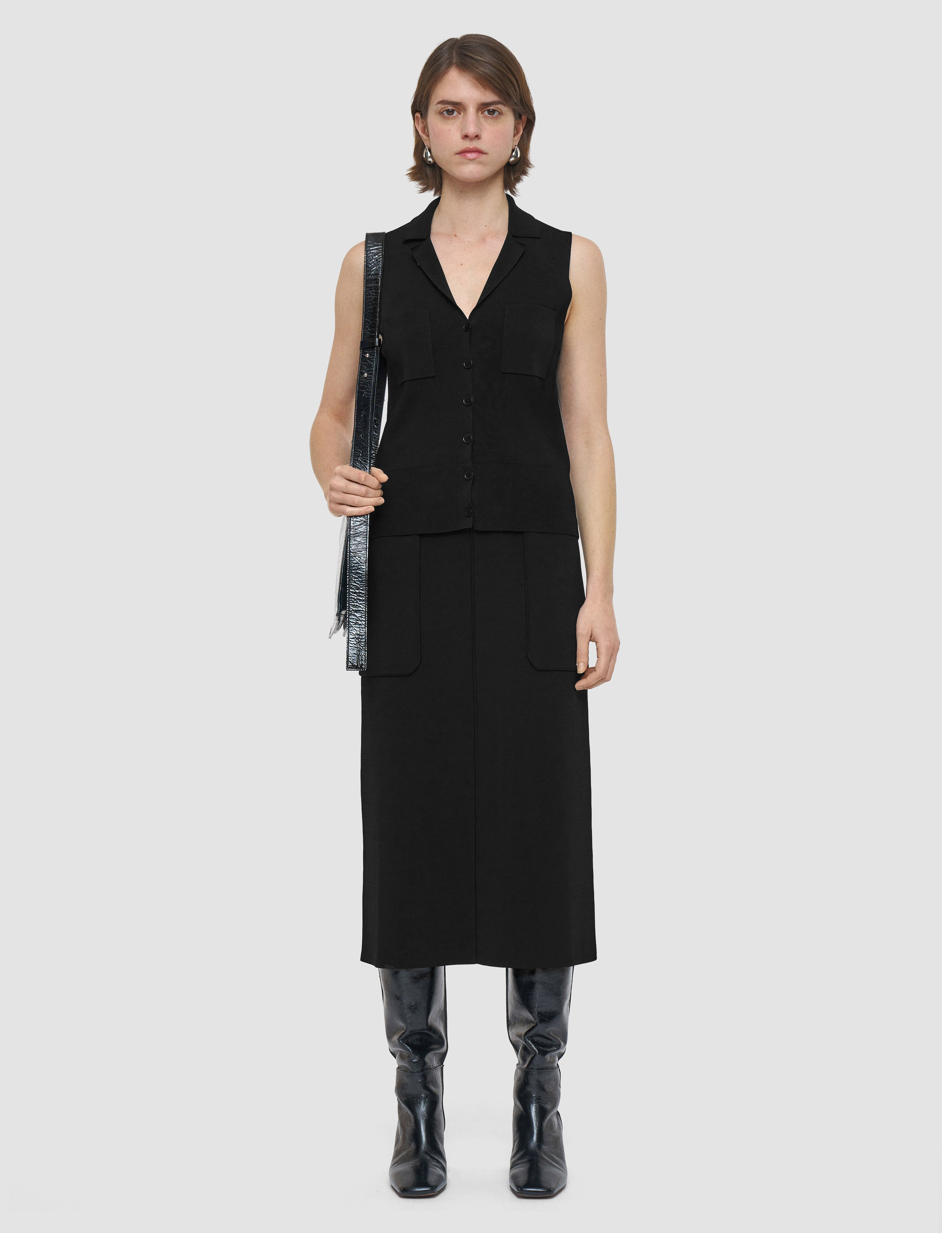 Milano Knit Stretch Vest - 2