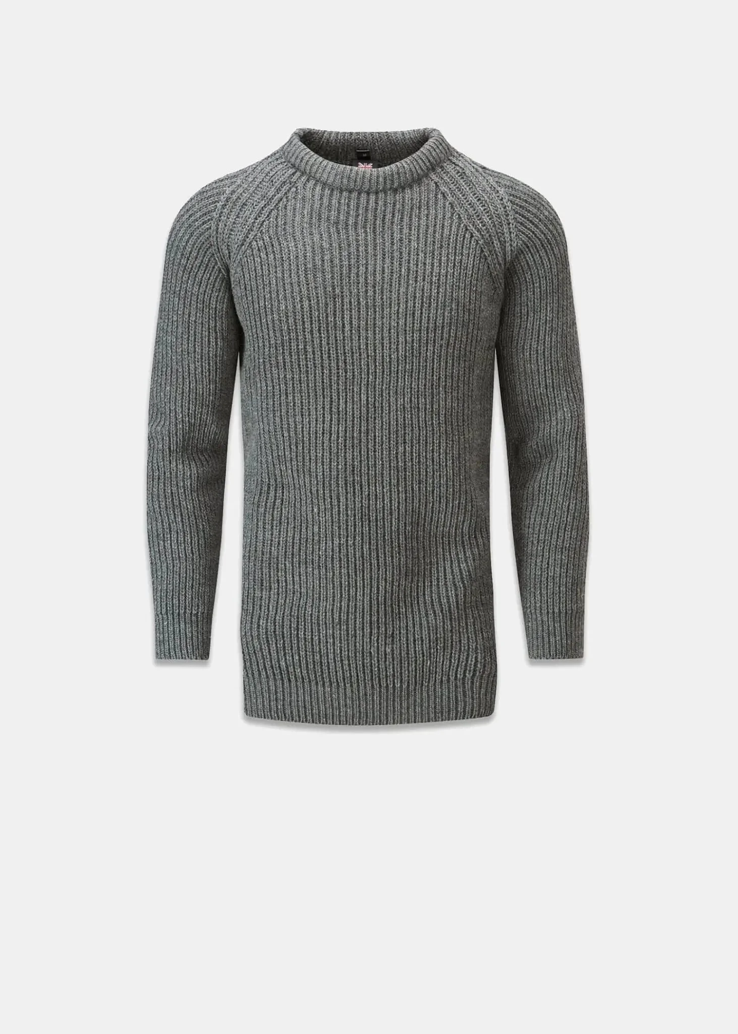 Men's Fisherman Jumper Grey - 1