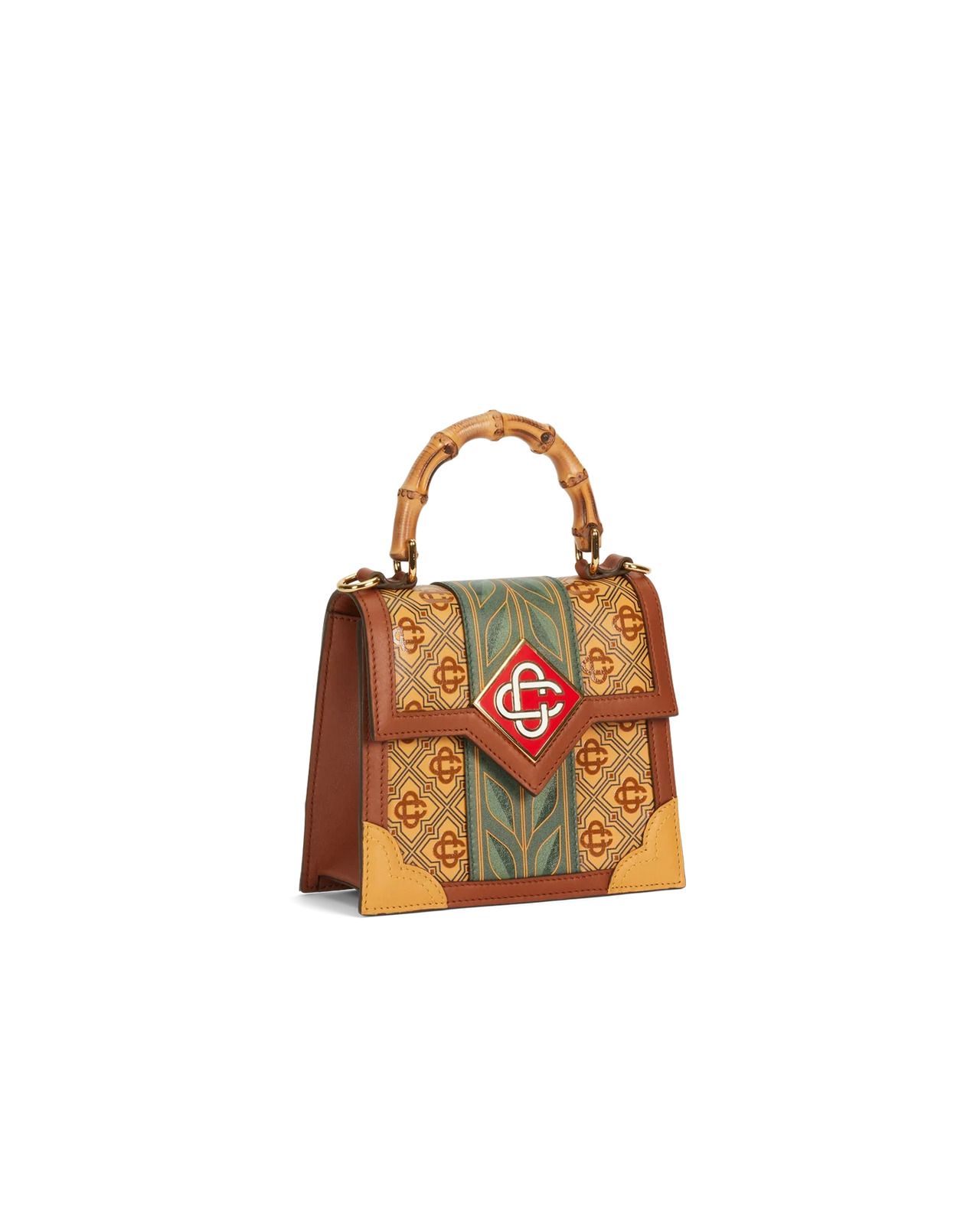 Brown Mini Laurel Jeanne Bag - 2