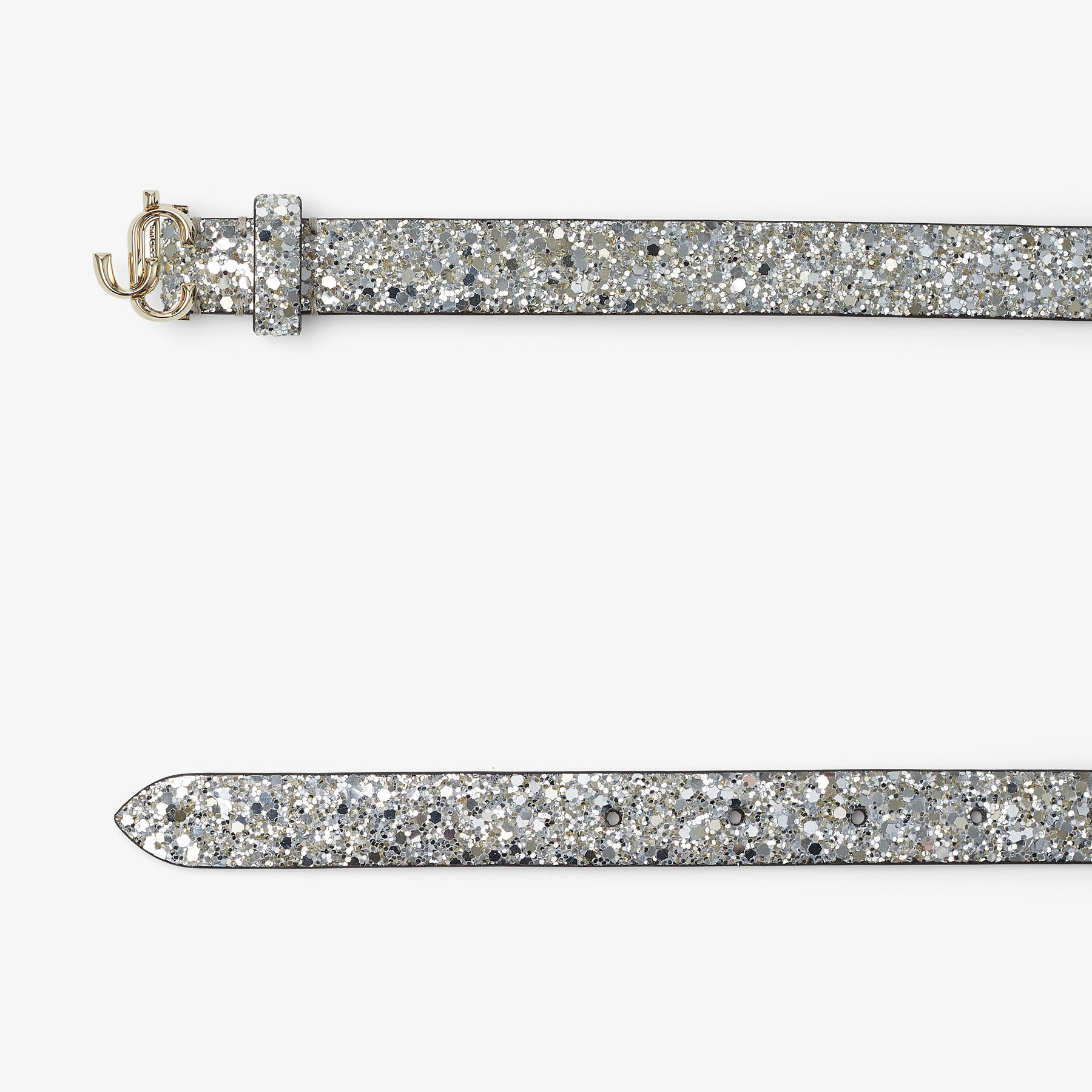Mini Helina
Champagne Glitter Fabric Mini Belt - 3