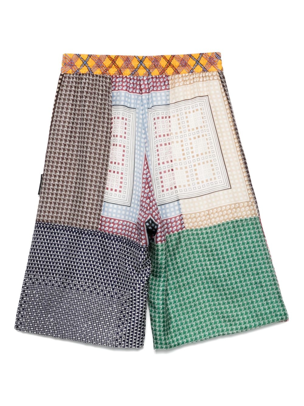 scarves silk shorts - 2