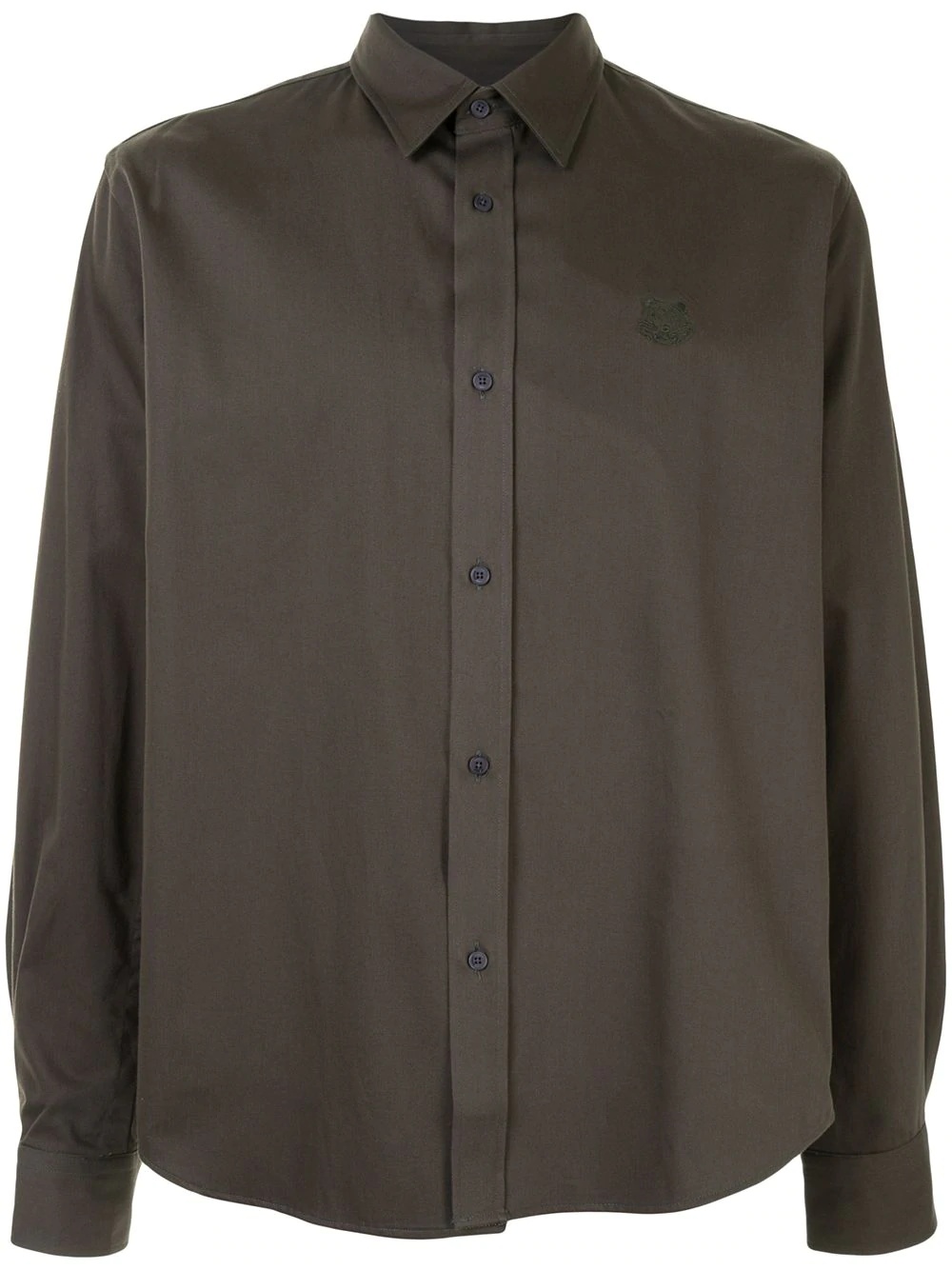 relaxed Tiger crest shirt - 1