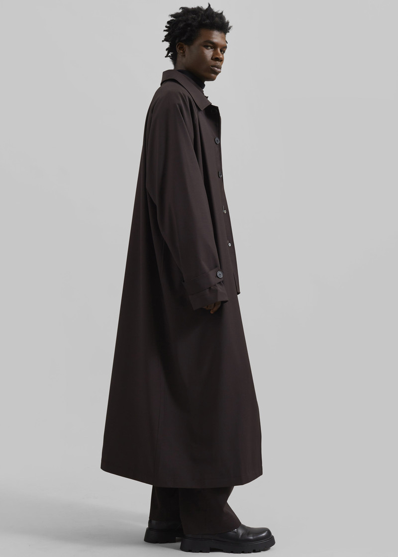 Shay Trench Coat - Brown 14