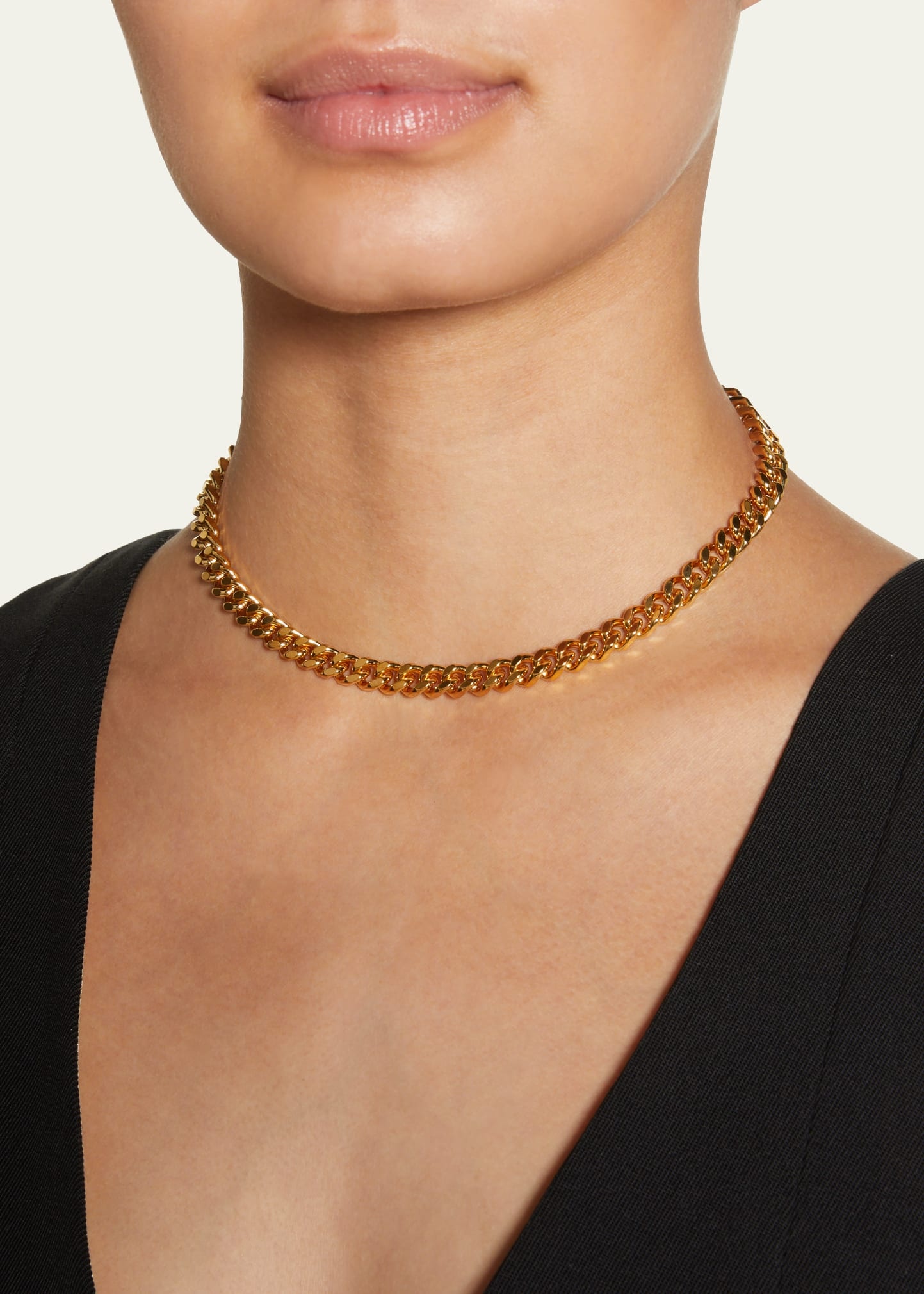 Medium Curb Chain Necklace - 2