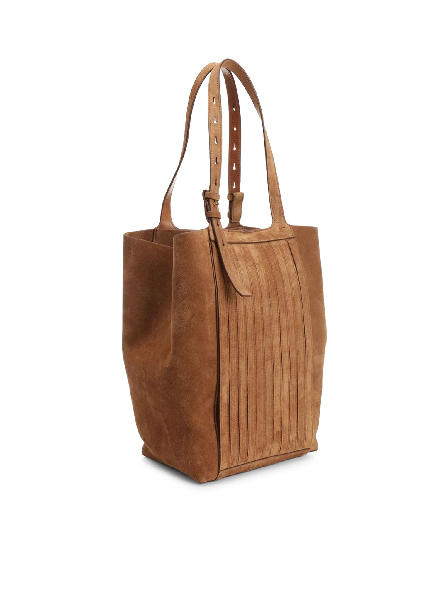LEATHER FRINGED TOTE BAG - 2