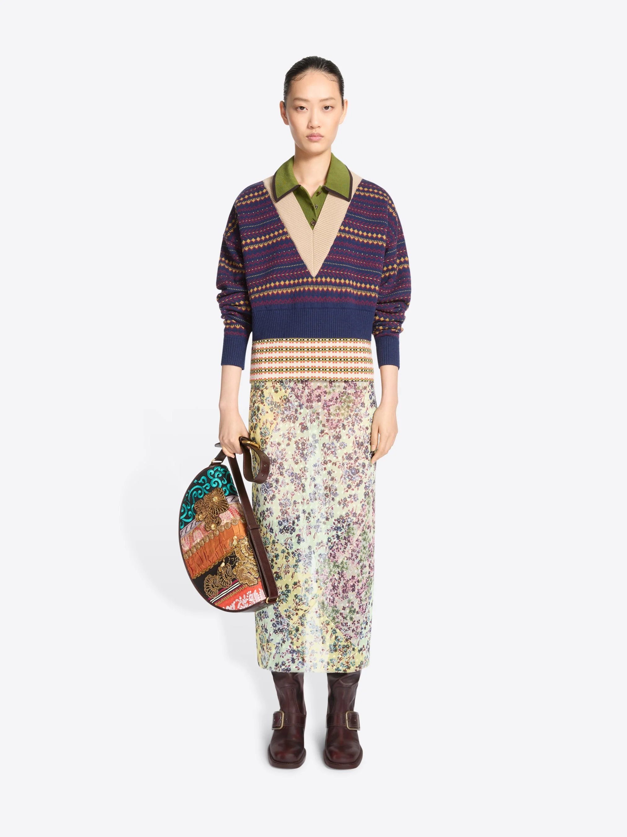 BOXY WOOL SWEATER - 1