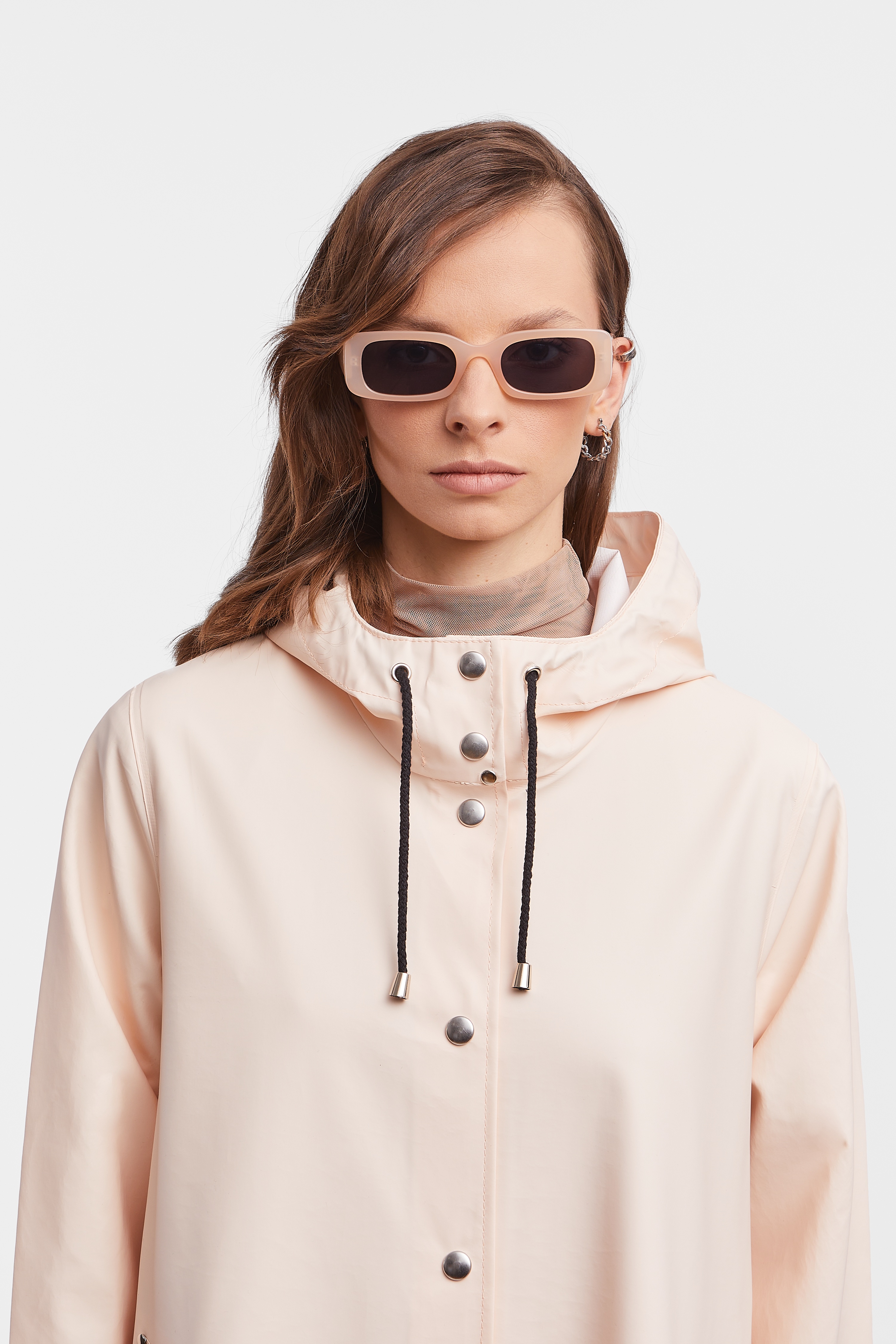 Mosebacke Lightweight Raincoat Peach - 7