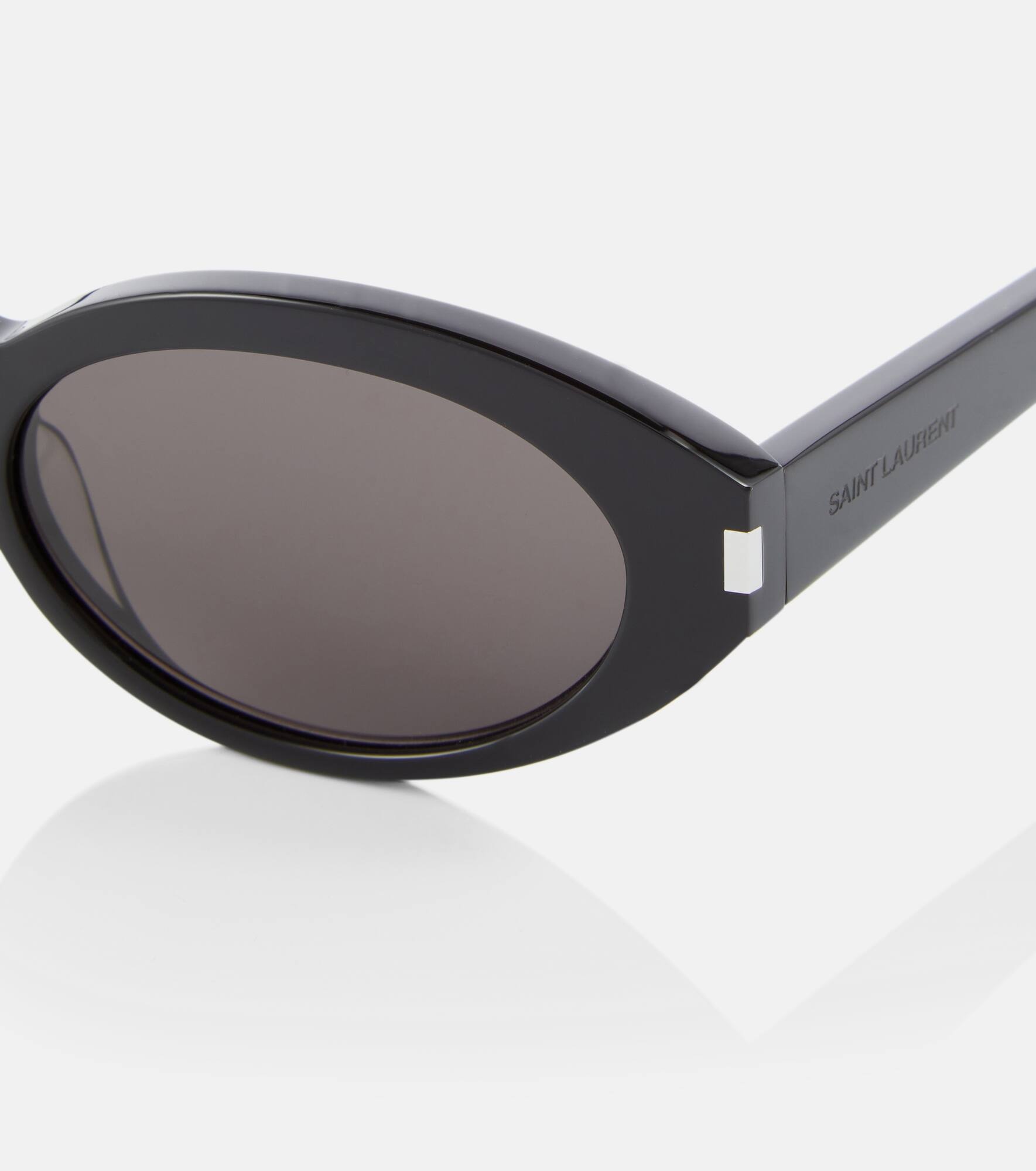 Oval acetate sunglasses - 2