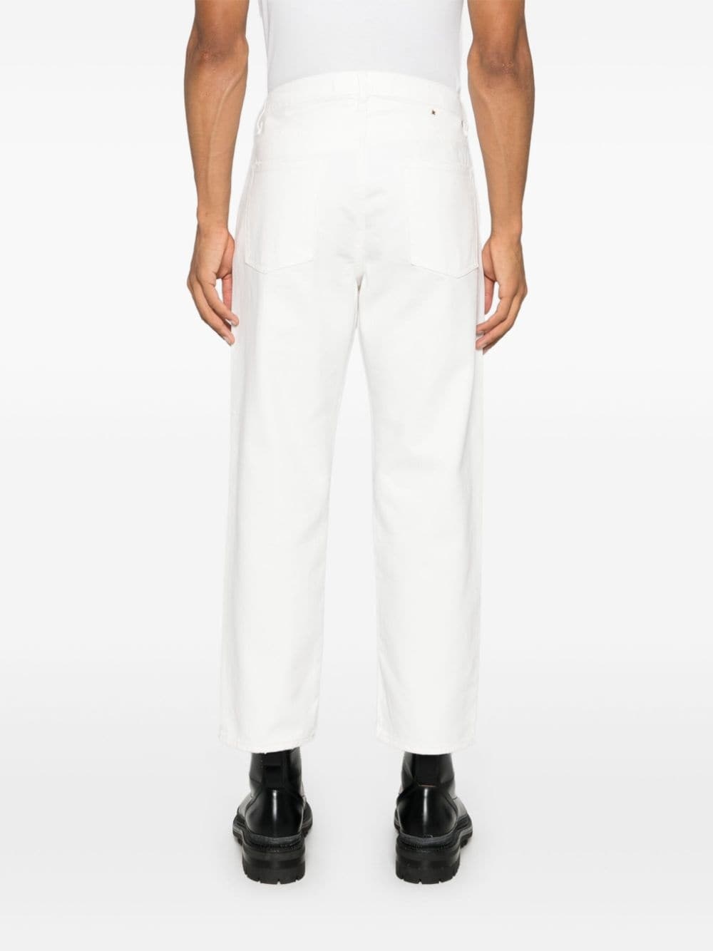 star-detail jeans - 4