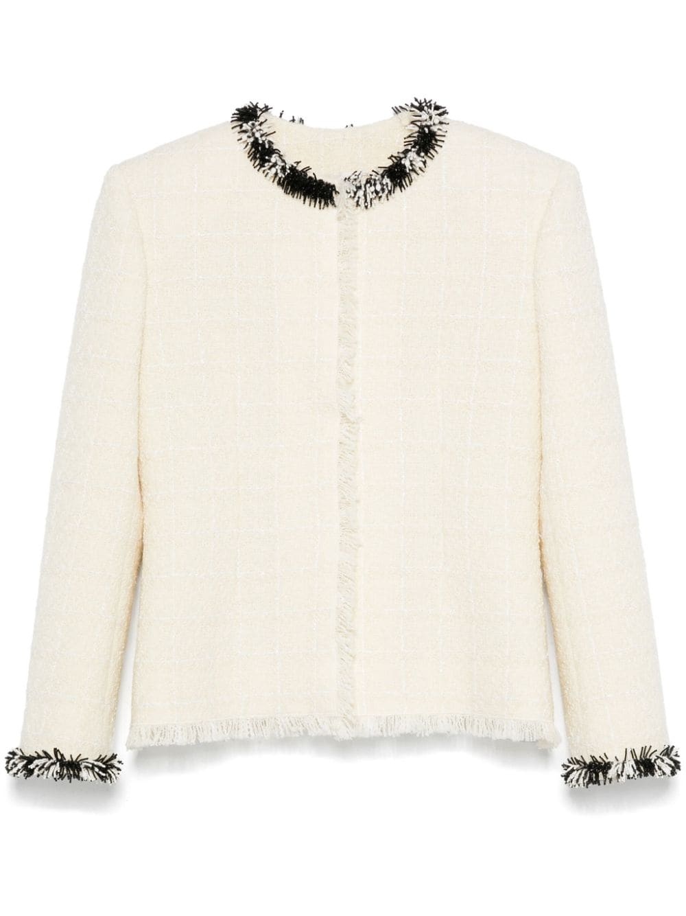 Wool embroidered jacket - 1