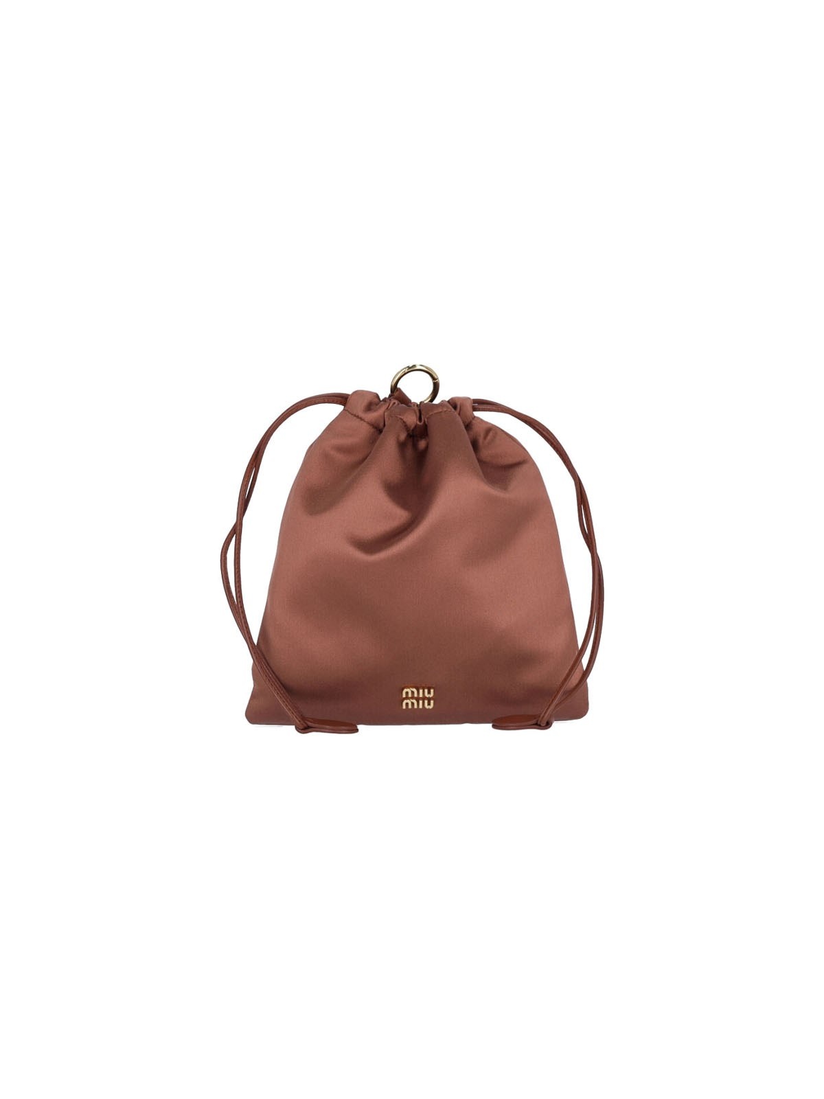 SATIN LOGO POUCH - 1