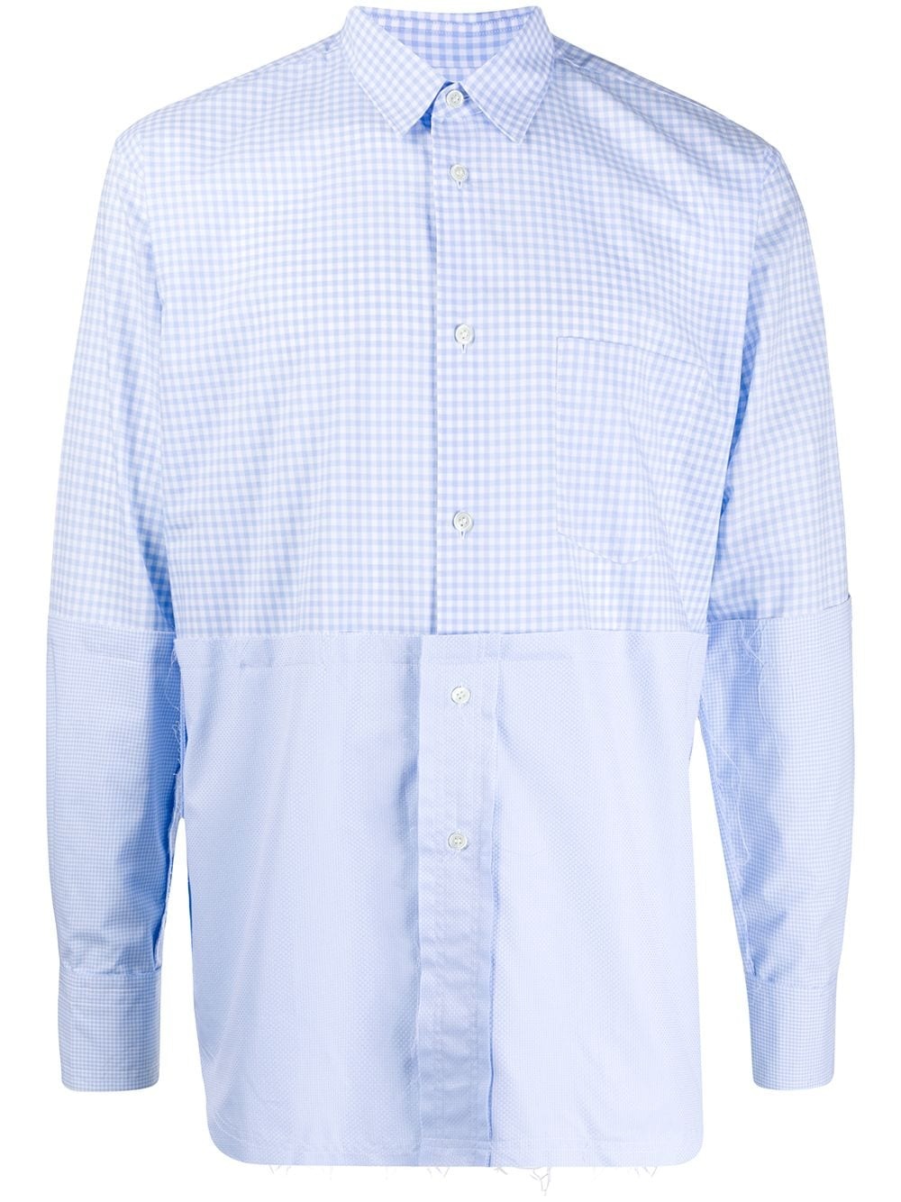 gingham check shirt - 1