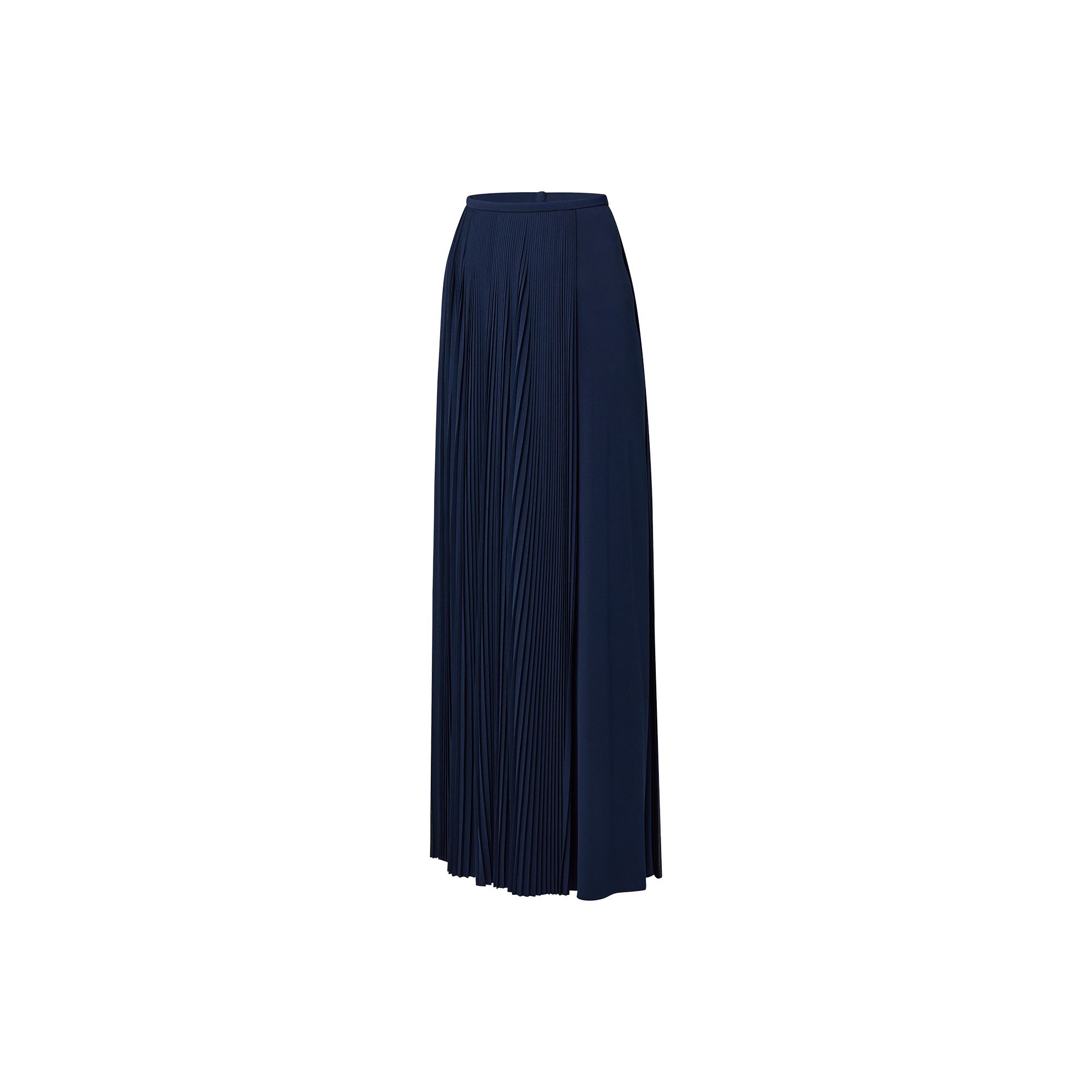Pleated Accent Maxi Skirt - 2