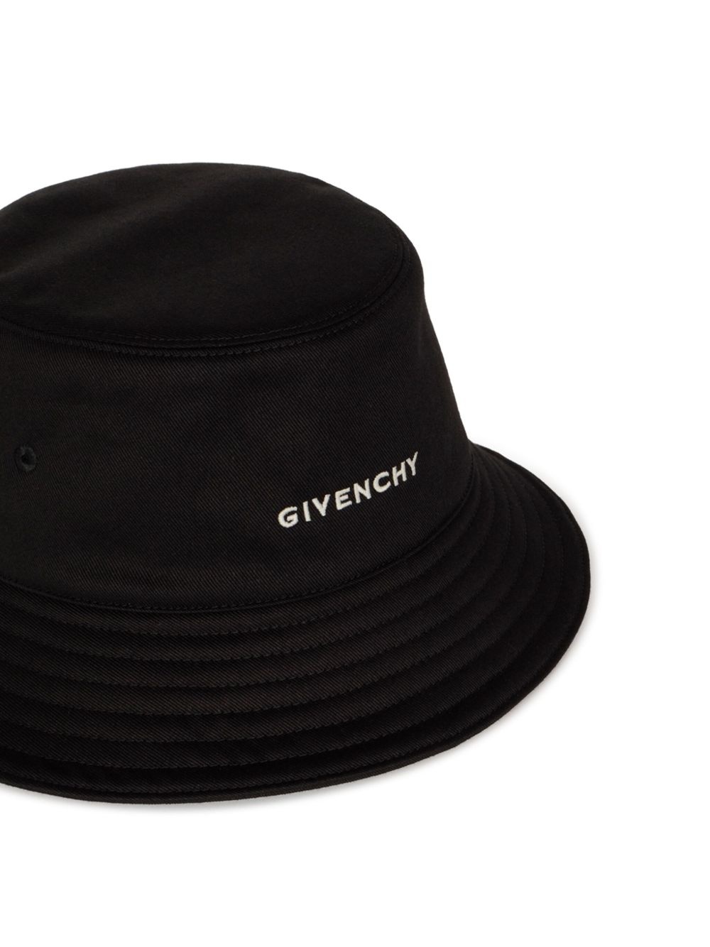 logo-embroidered bucket hat - 3