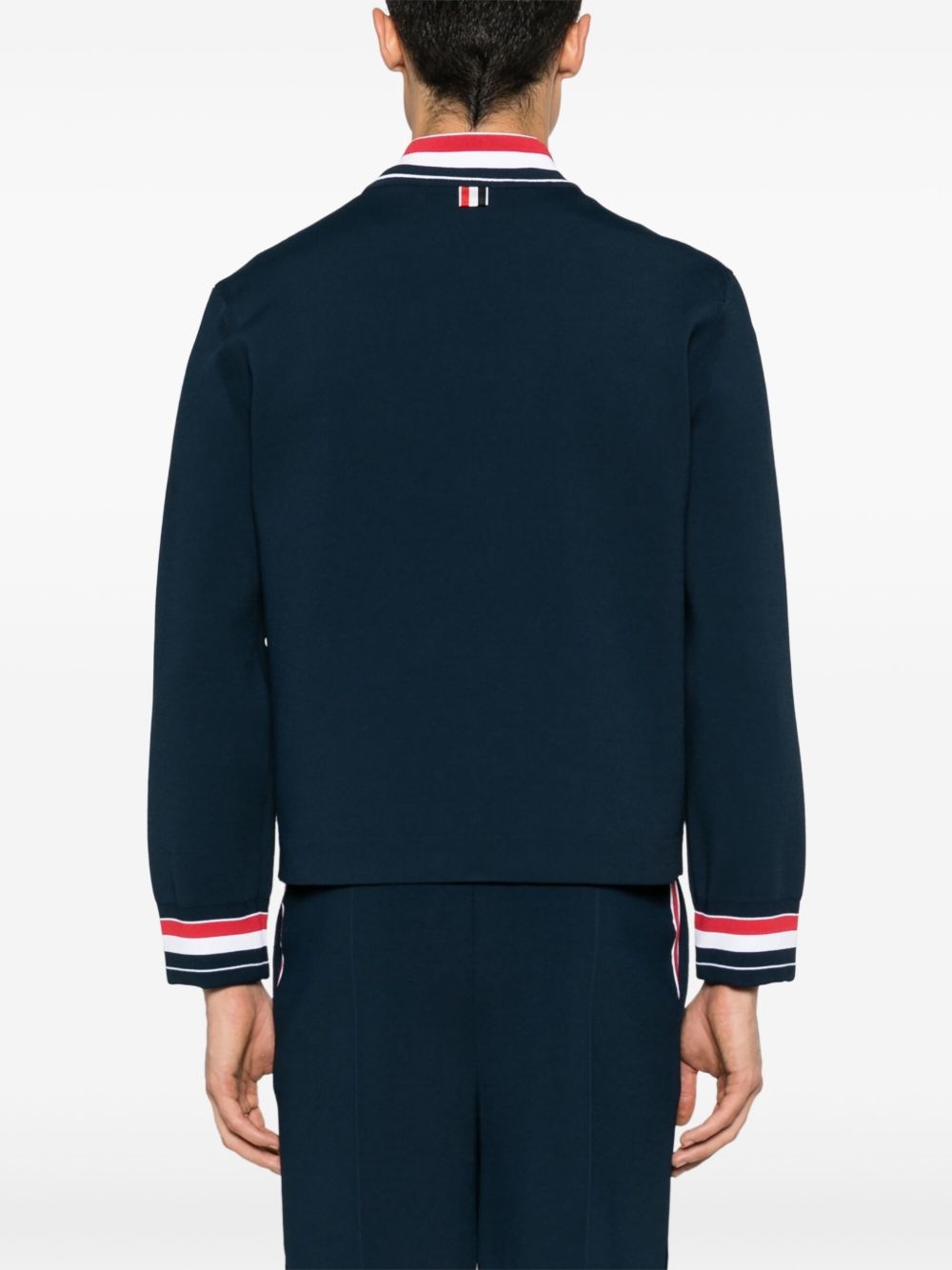 RWB-stripe bomber jacket - 4