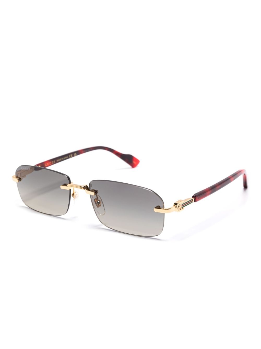 rectangle-frame sunglasses - 2