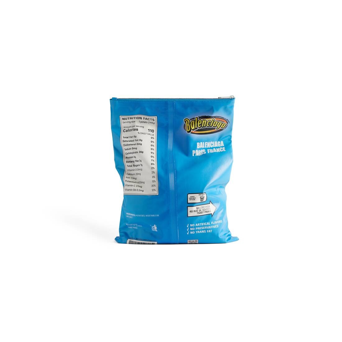 Chips Bag in Blue - 4