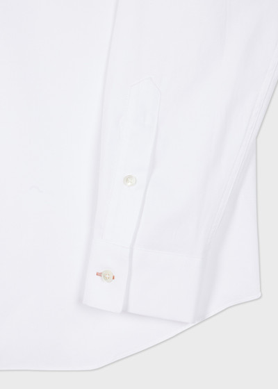 Paul Smith White Oxford Cotton Button-Down Shirt outlook