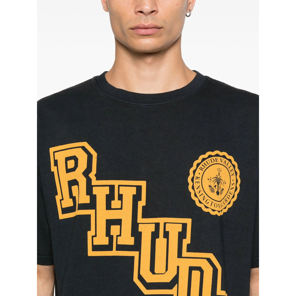 Rhude Black T-Shirts & Vests - T-Shirts Men - 2
