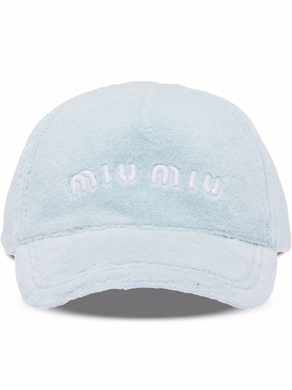 Terry embroidered-logo baseball cap - 1