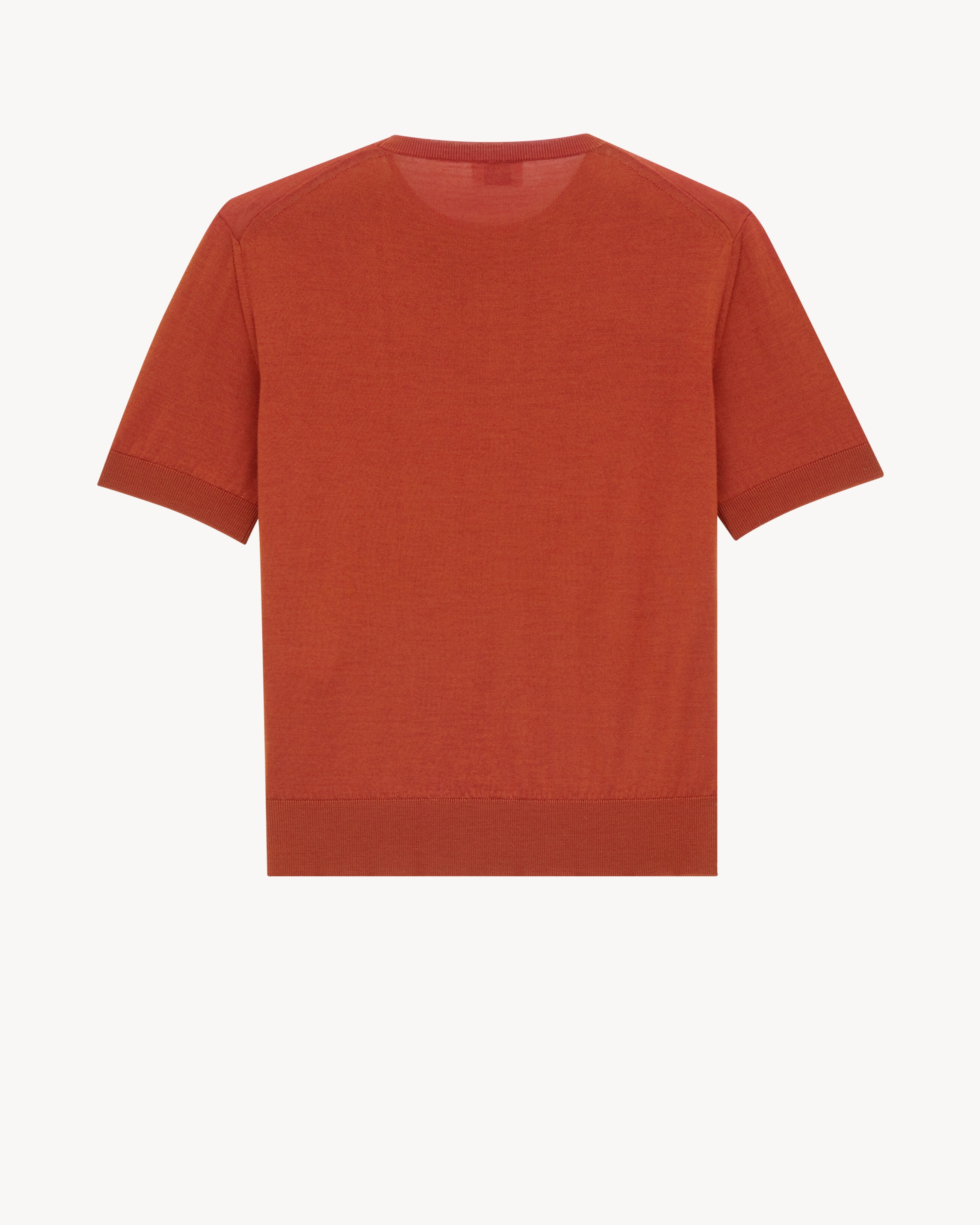 T-SHIRT SWEATER IN WOOL - 3