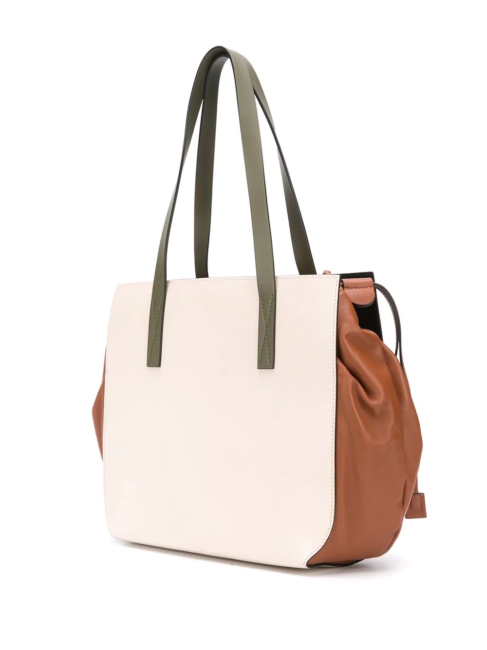 colour block tote bag - 3