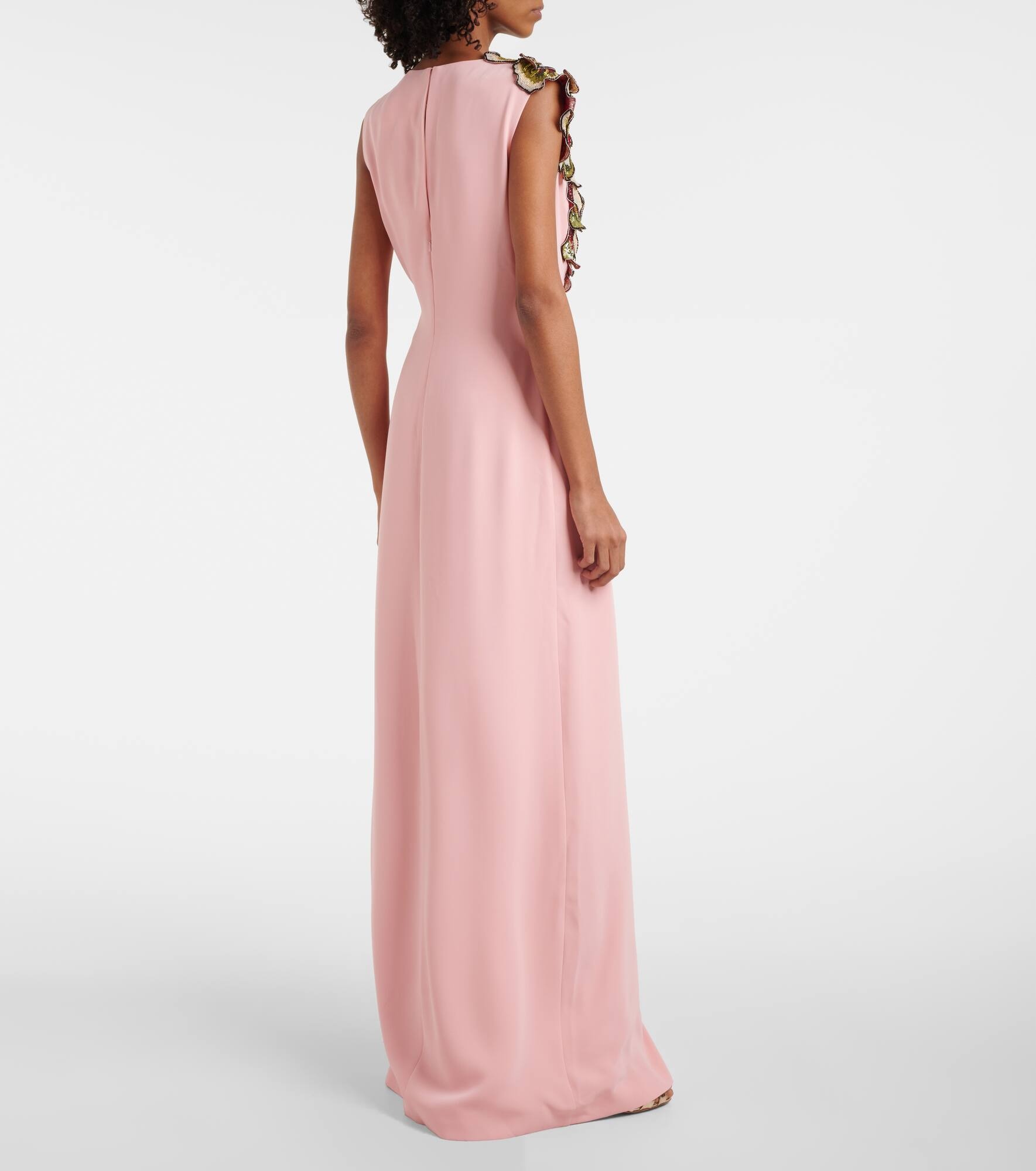 Crêpe gown - 3