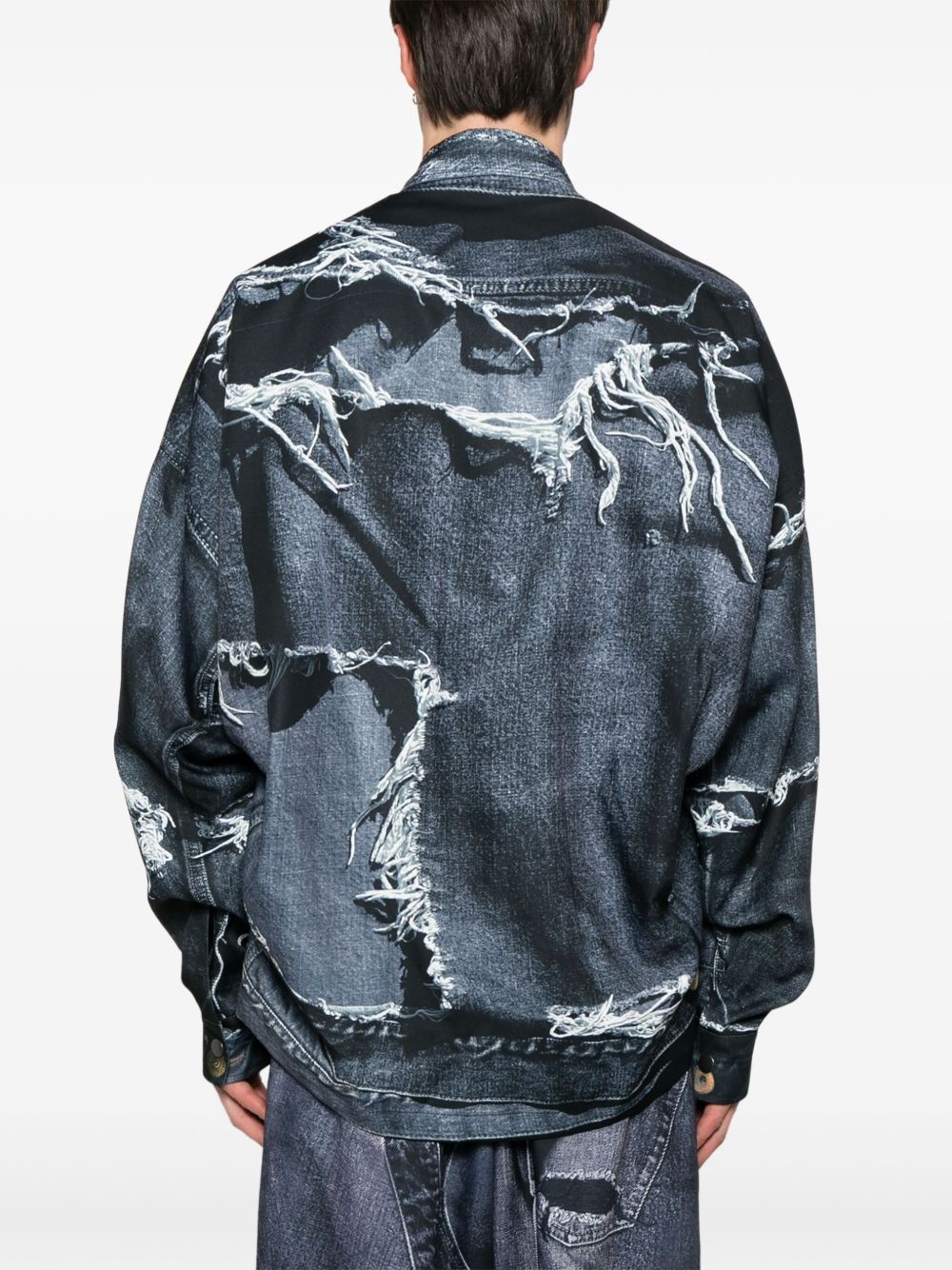 Trompe l'oeil jacket - 4