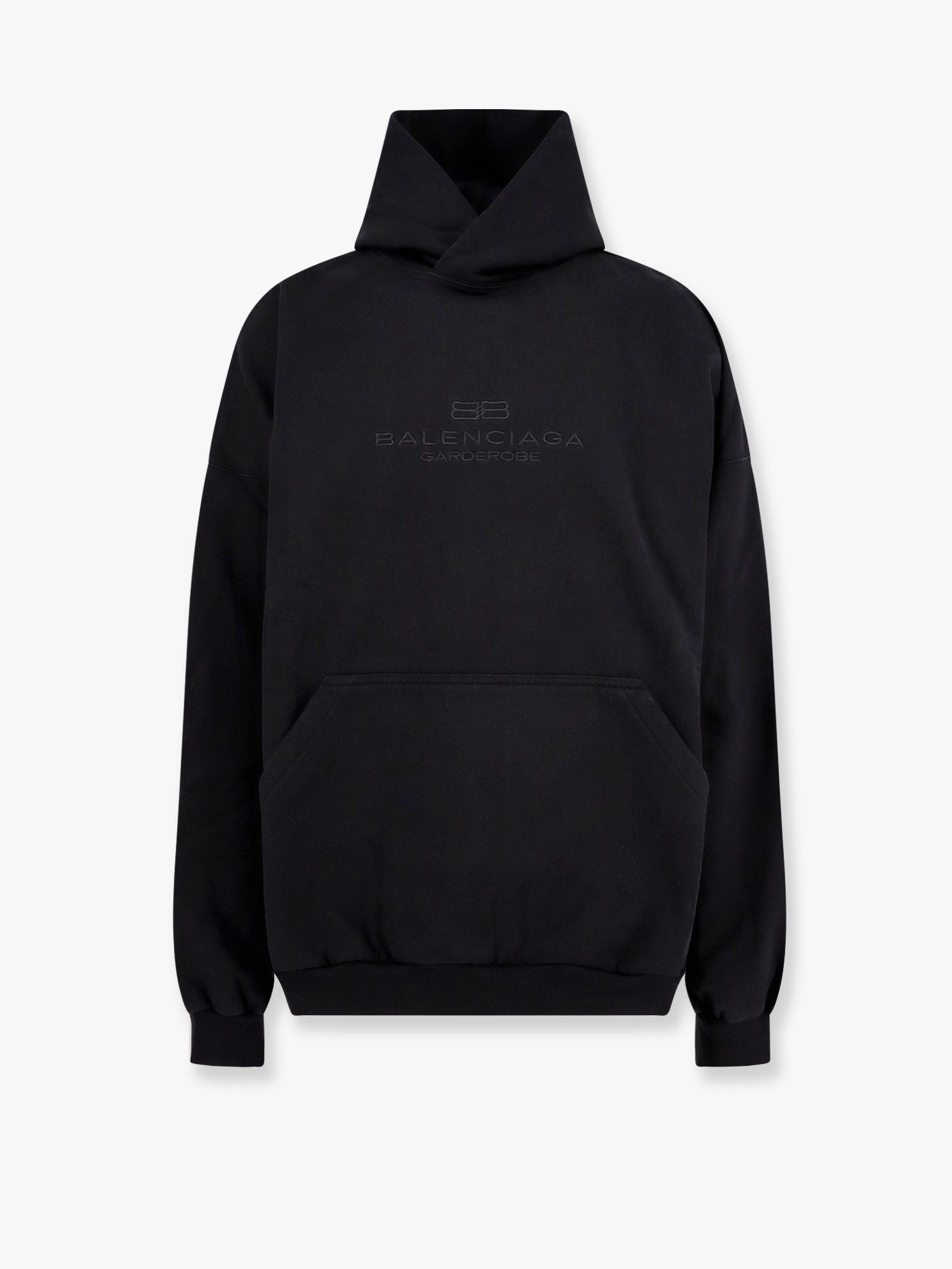 スウェット・トレーナー Balenciaga unisex sweatshirt with logo embroidery BALENCIAGA Balenciaga Cotton Sweatshirt With Logo Embroidery