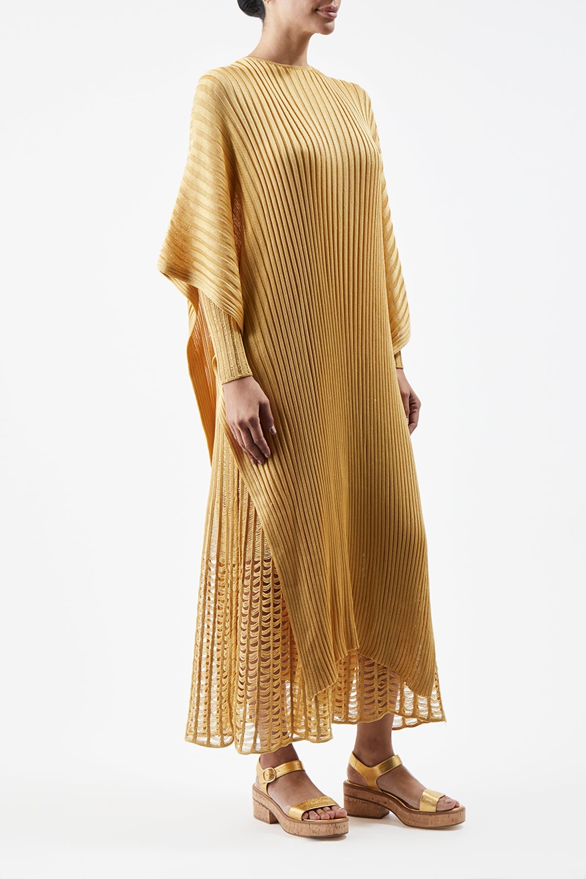 Taos Poncho in Silk - 4