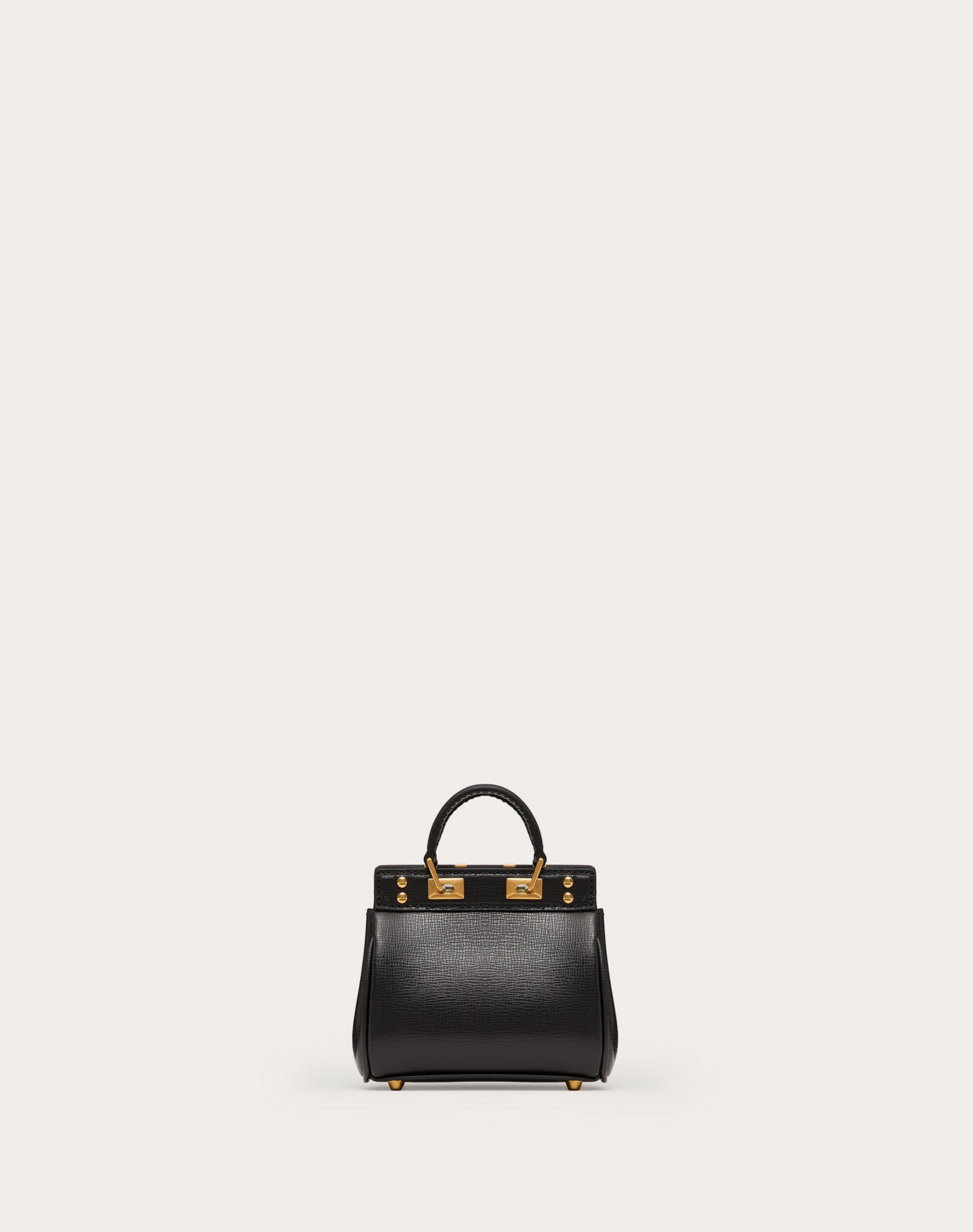 Micro Rockstud Alcove Bag in Grainy Calfskin - 3